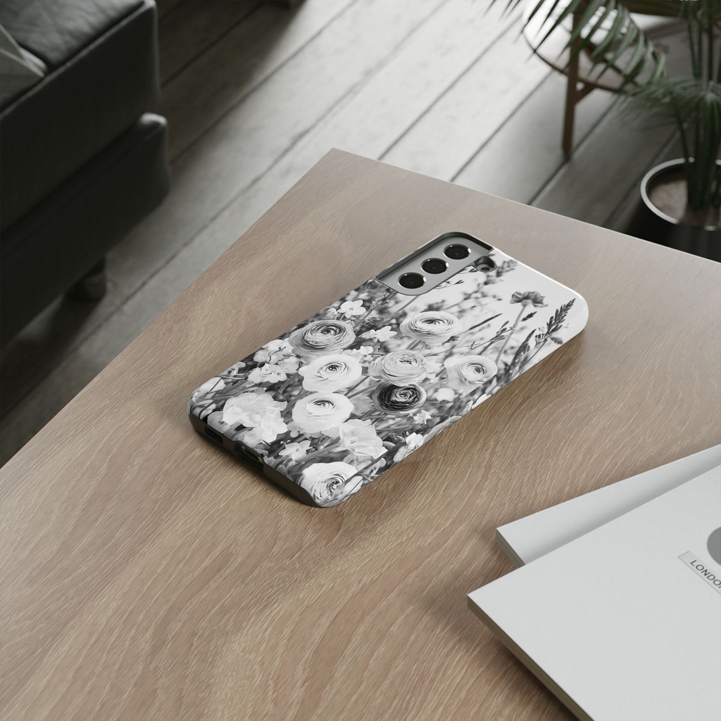 "Monochrome Muse" Mobile Phone Case