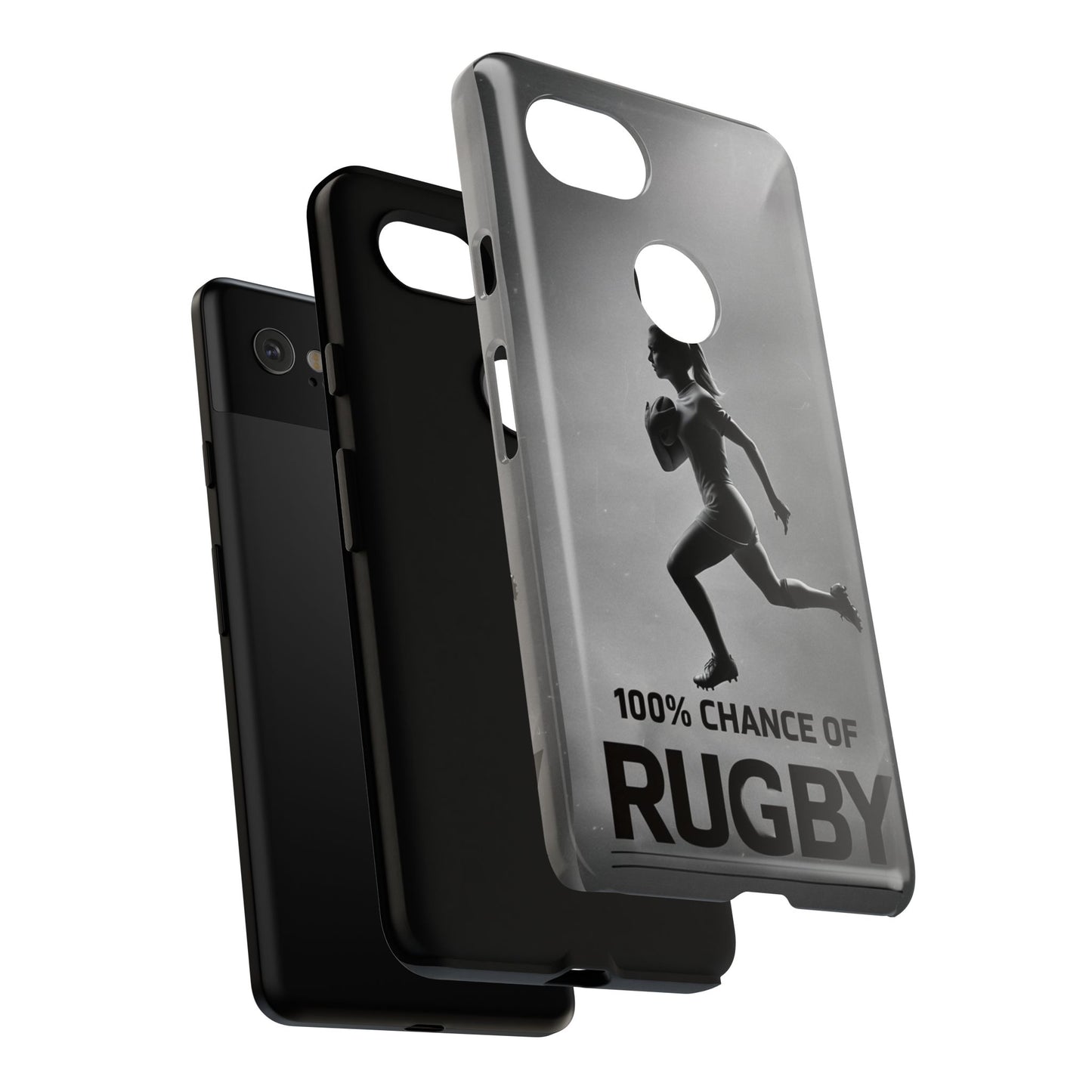 "Rain, Shine, Rugby" Mobile Phone Case