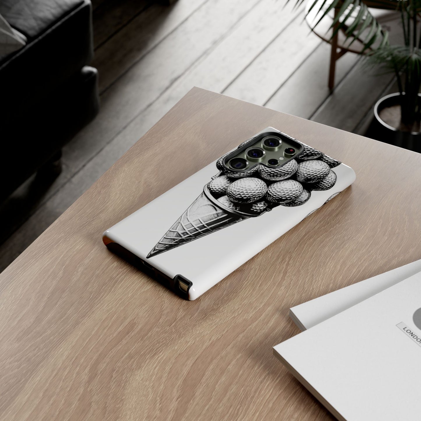 "Scoop and Score" Mobile Phone Case (golf edition)