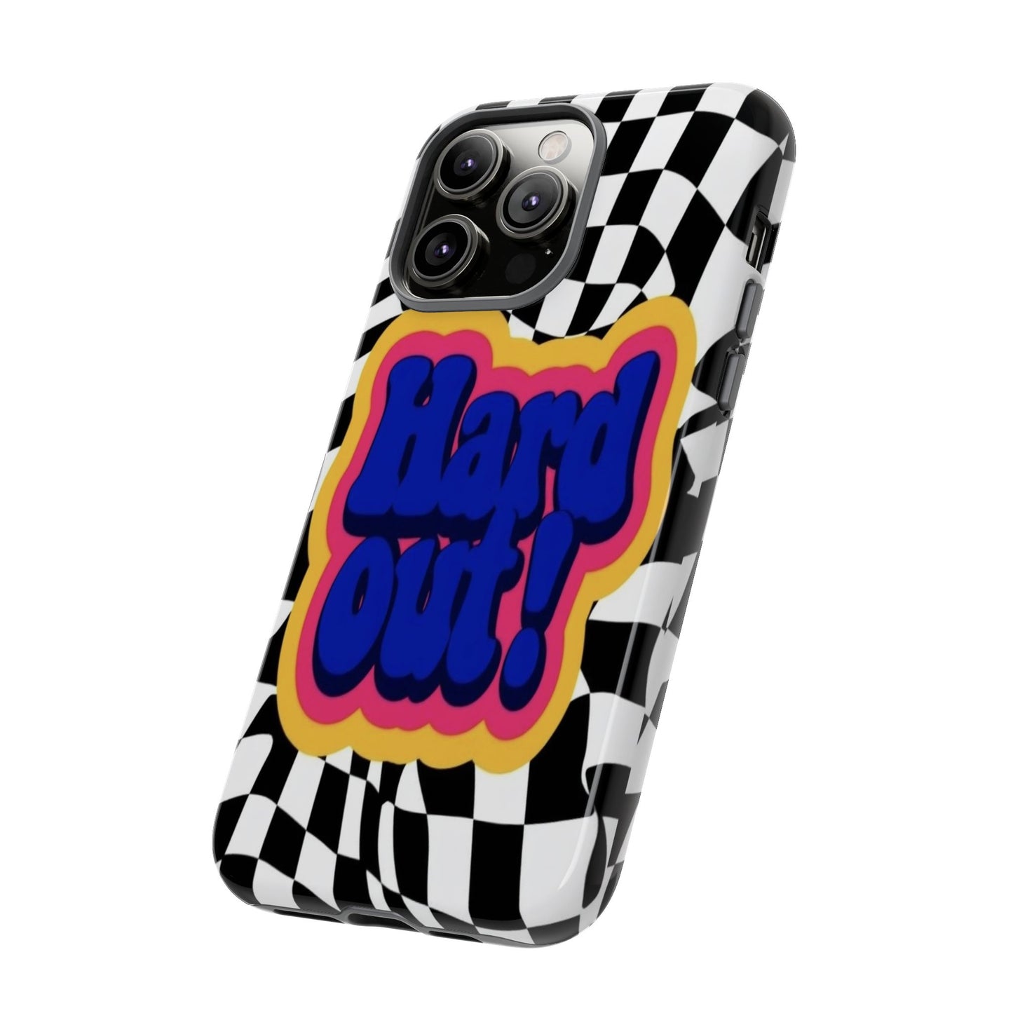 "Hard Out" Mobile Phone Case (blue)