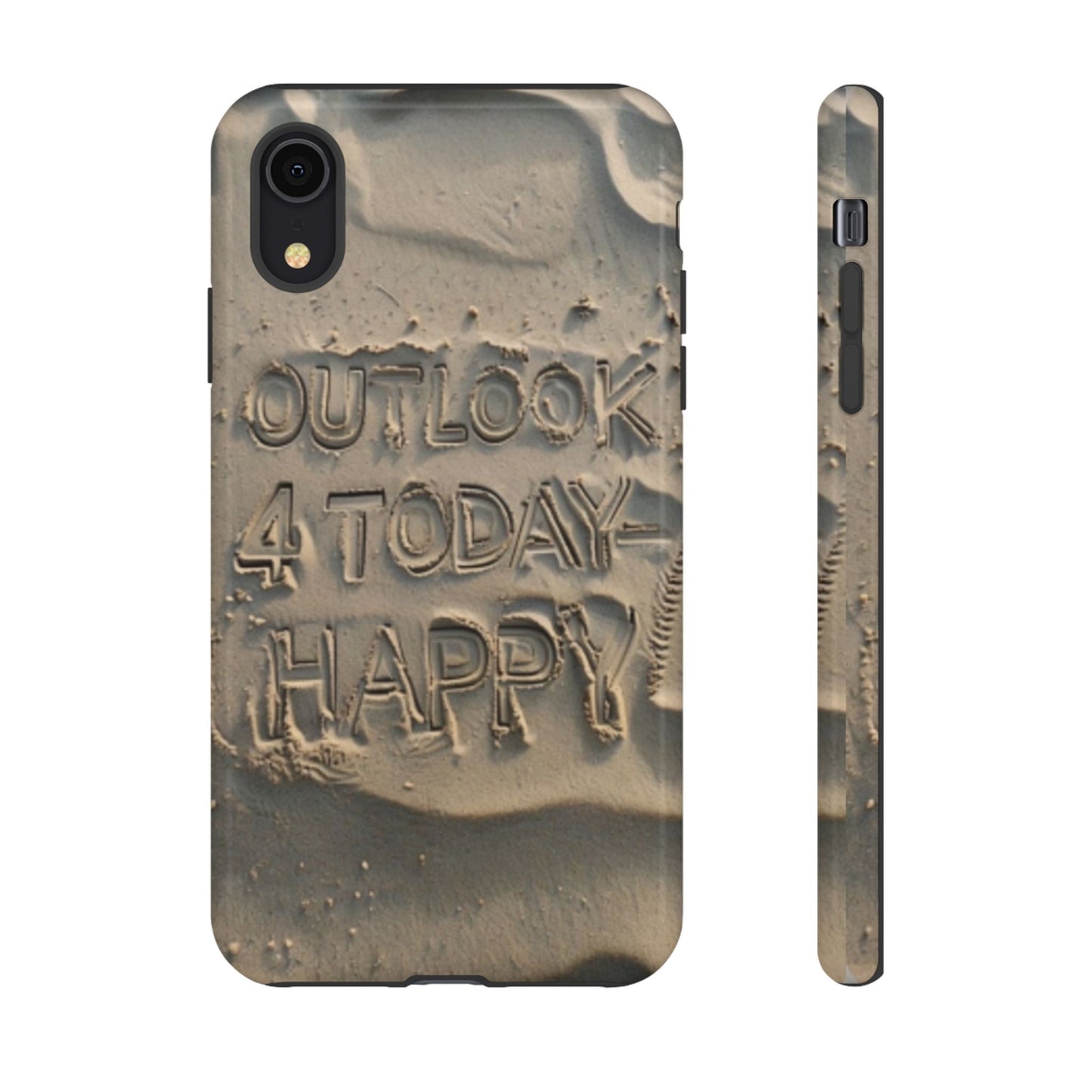 "Life is Short.  Be Happy" Mobile Phone Case