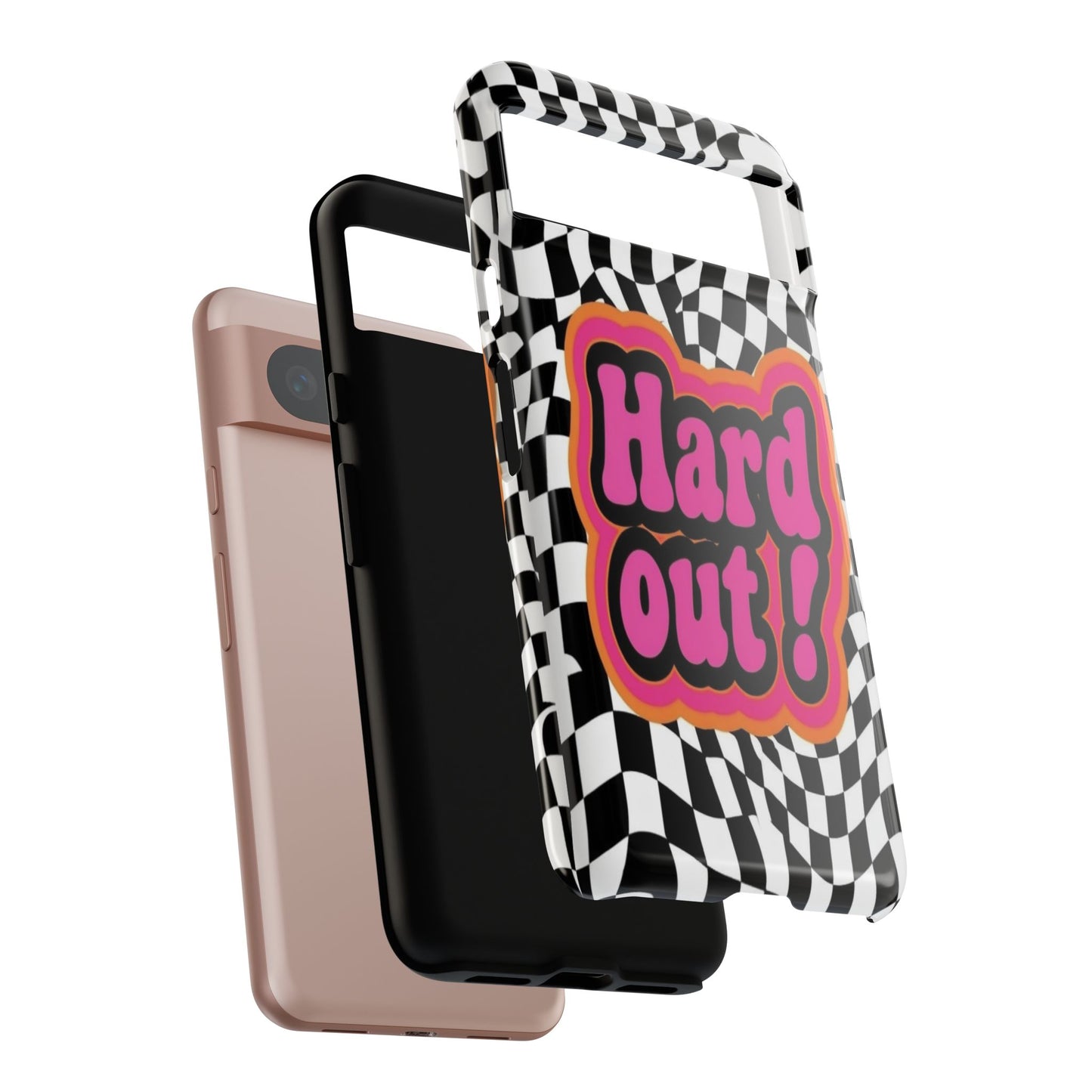 "Hard Out" Mobile Phone Case (pink)