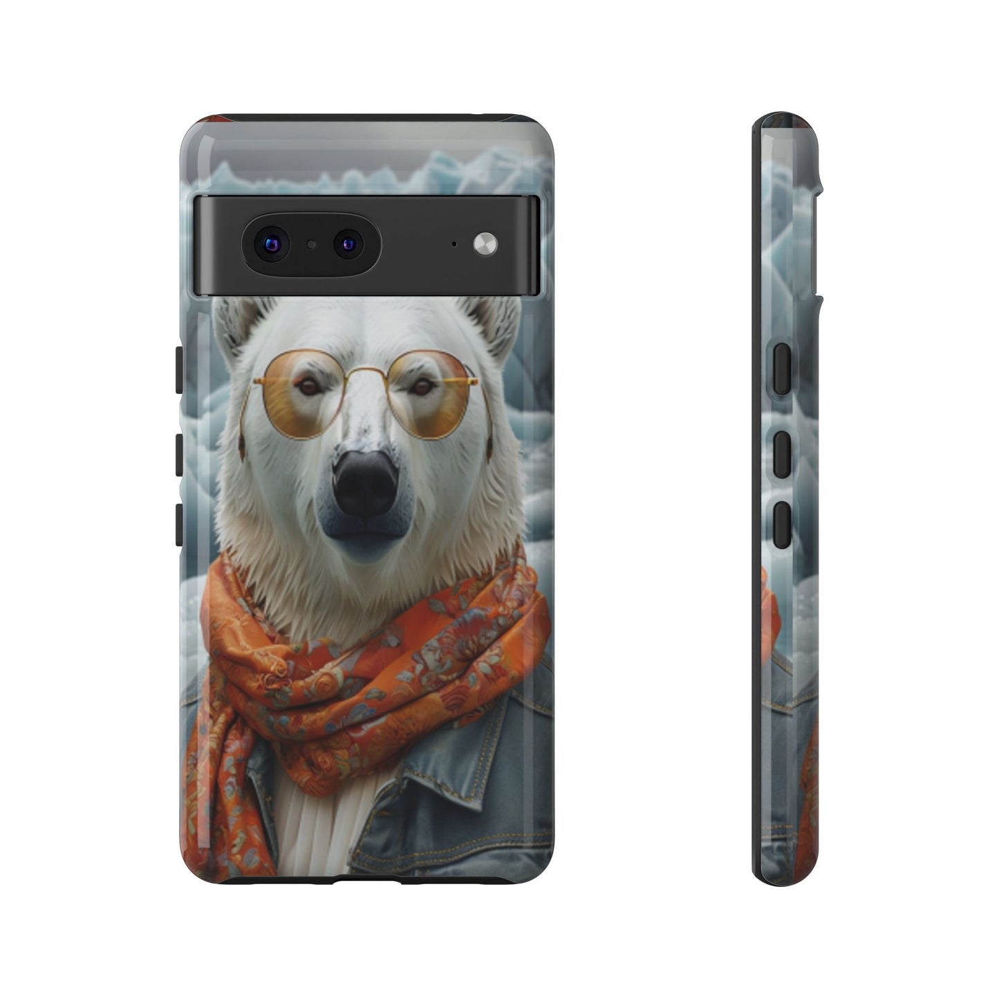 "Urban Zen Polar Bear" Mobile Phone Case