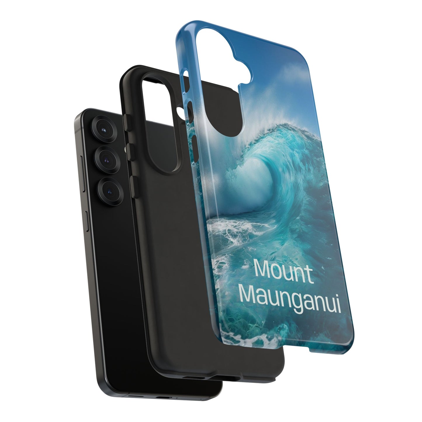 "Mount Maunganui" Mobile Phone Case (green)
