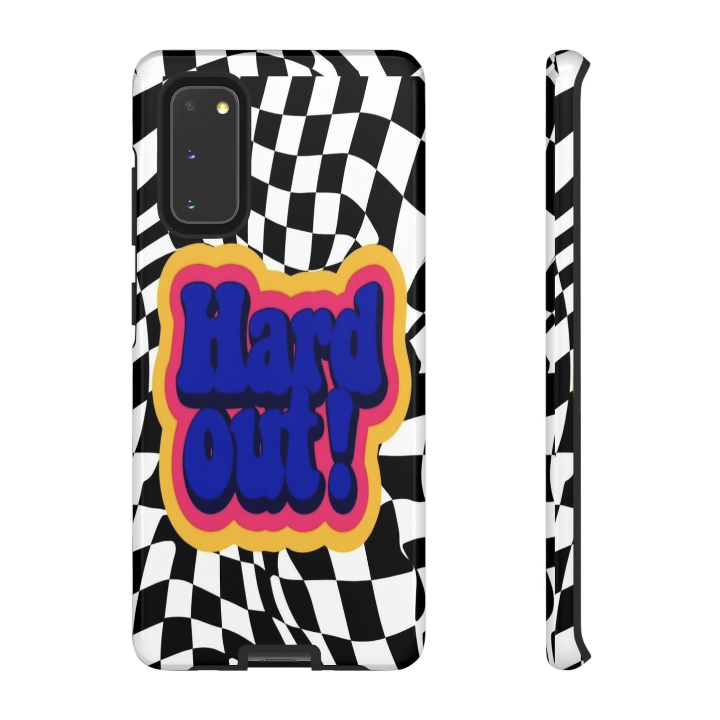 "Hard Out" Mobile Phone Case (blue)
