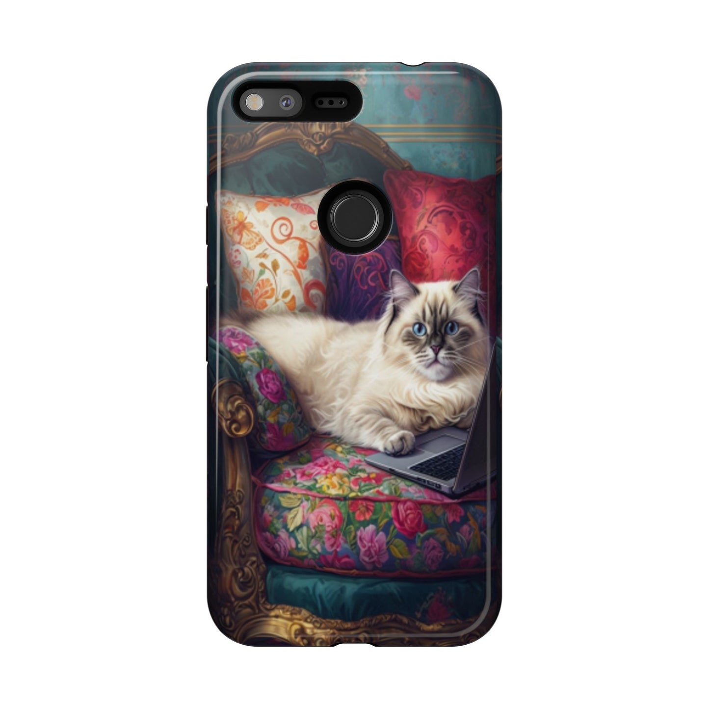 "Purr-sian Productivity" Mobile Phone Case