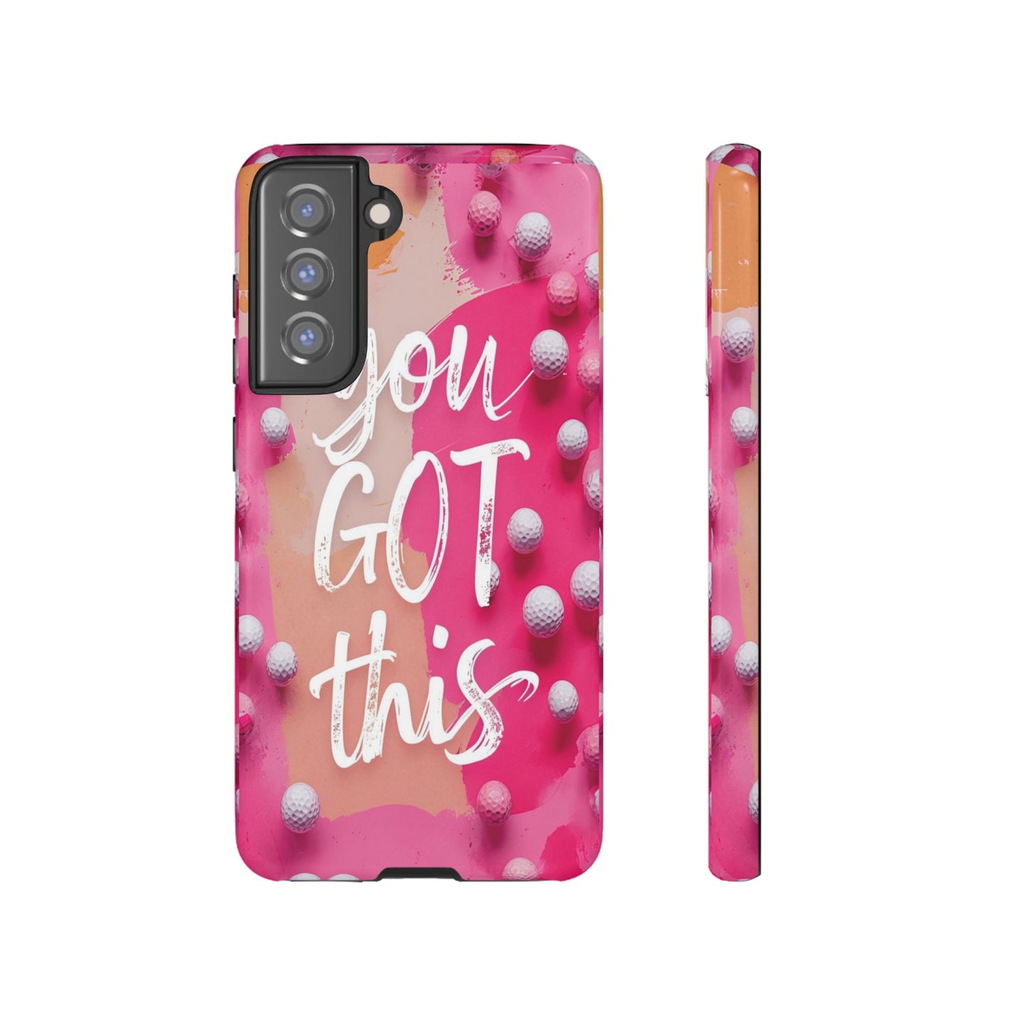 "You got This" (golf edition) Mobile Phone Case (pink)