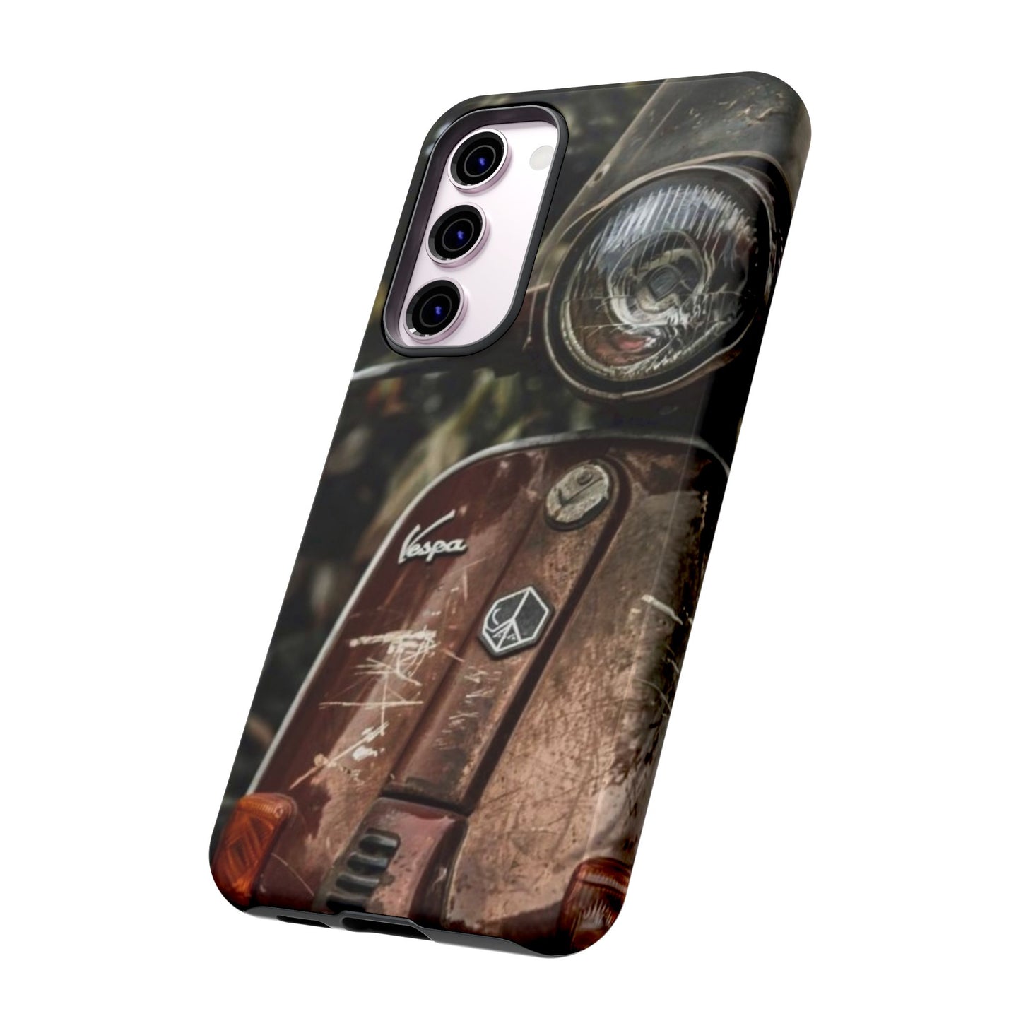 "Vespa. Old Soul, Full Tank" Mobile Phone Case