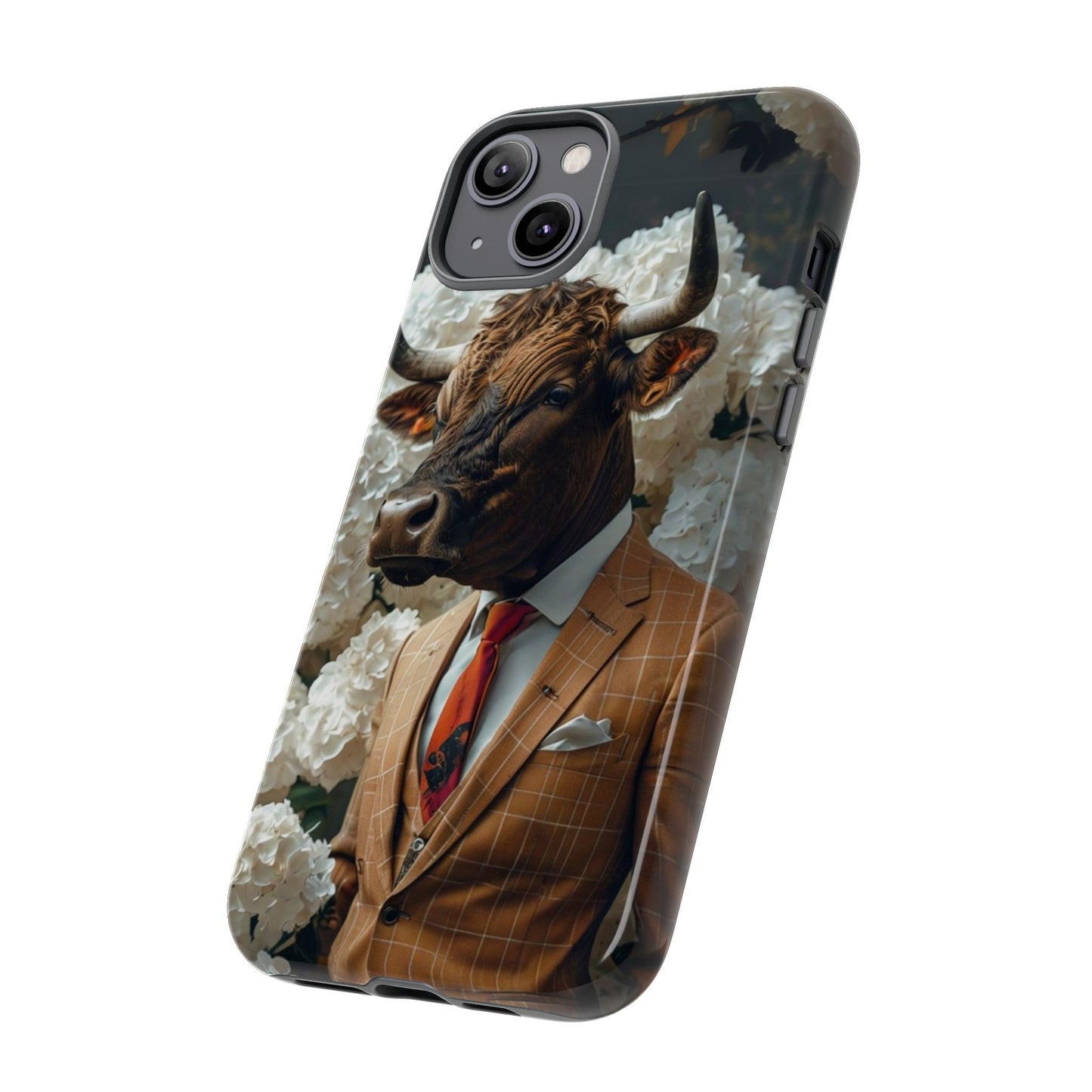 "The Genteel Bull" Mobile Phone Case
