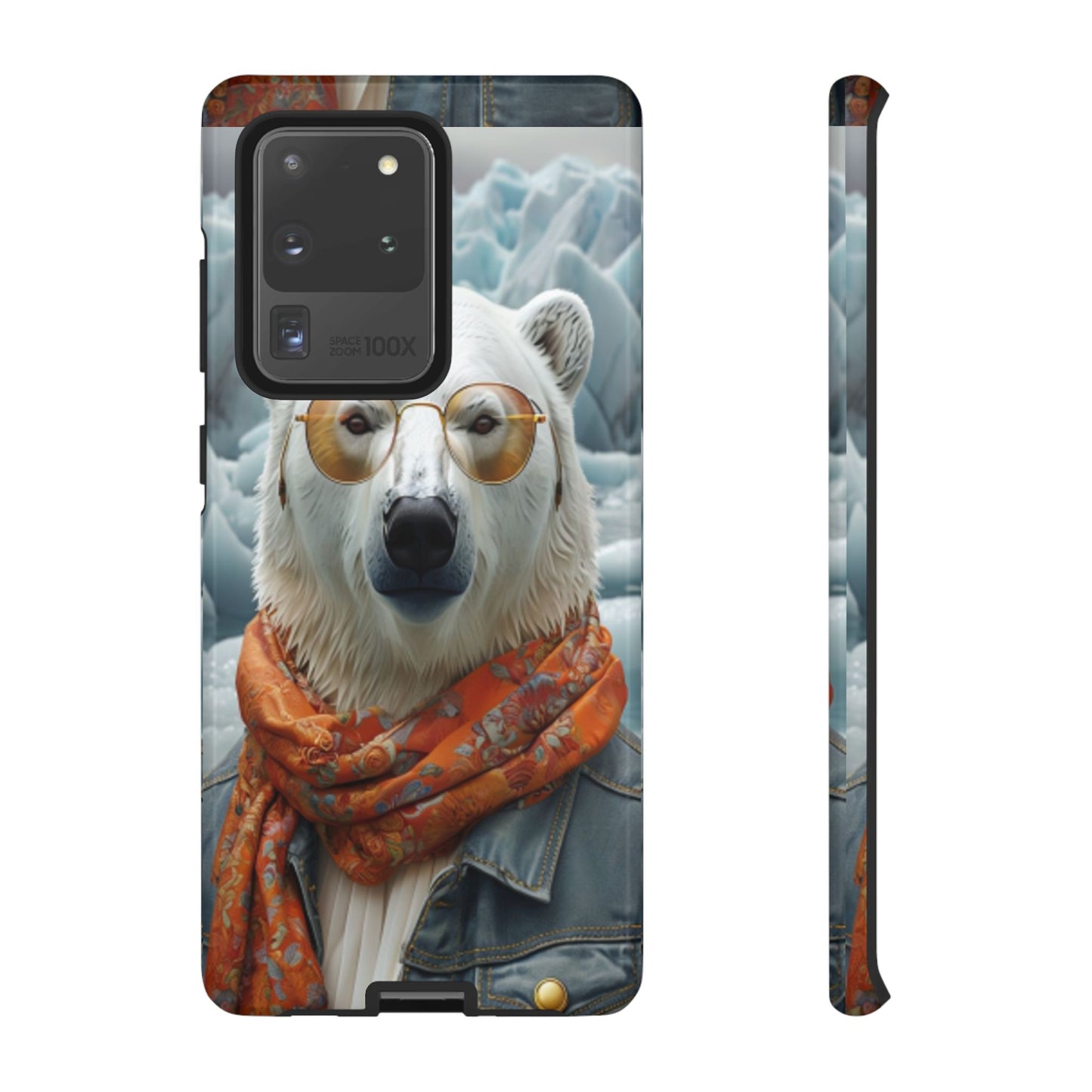 "Urban Zen Polar Bear" Mobile Phone Case
