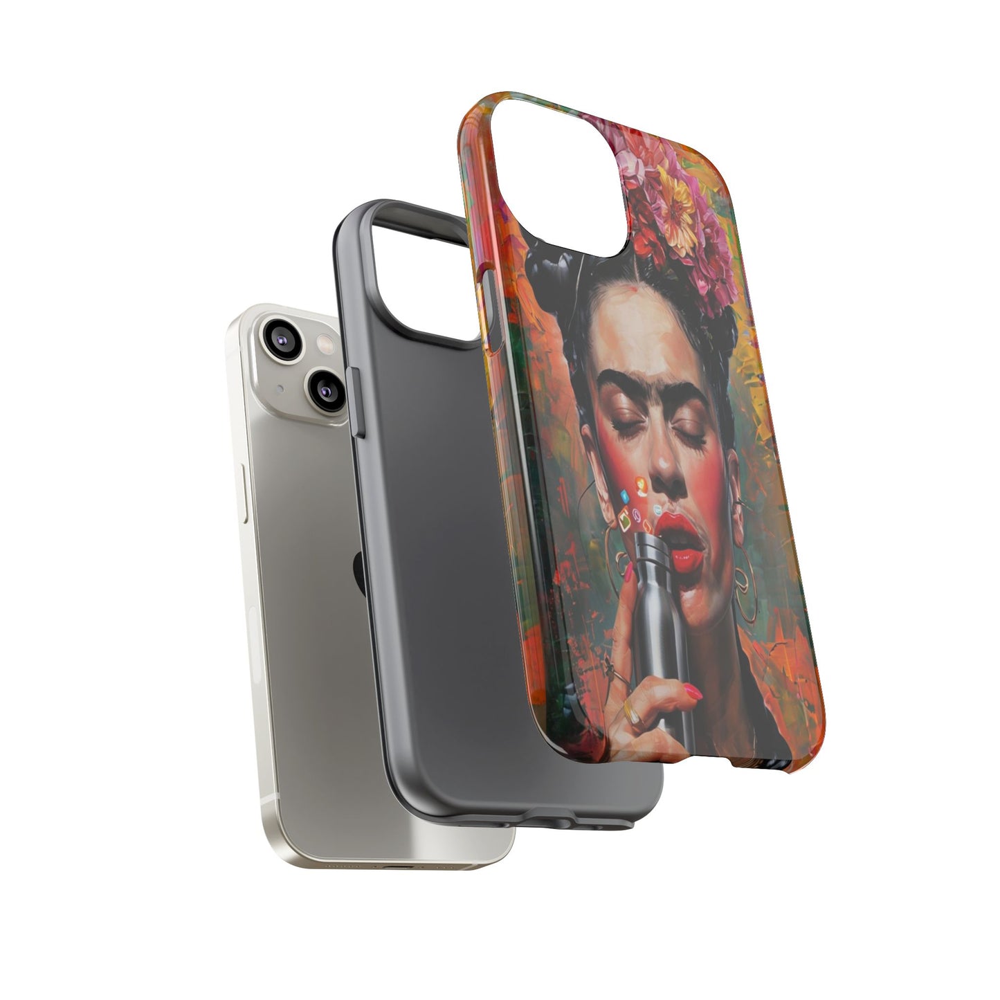 "Frida with a Flask" Mobile Phone Case