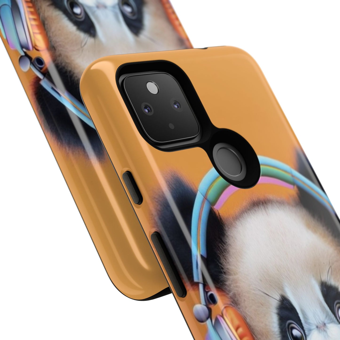 "Baby Panda wearing Headphones" Mobile Phone Case