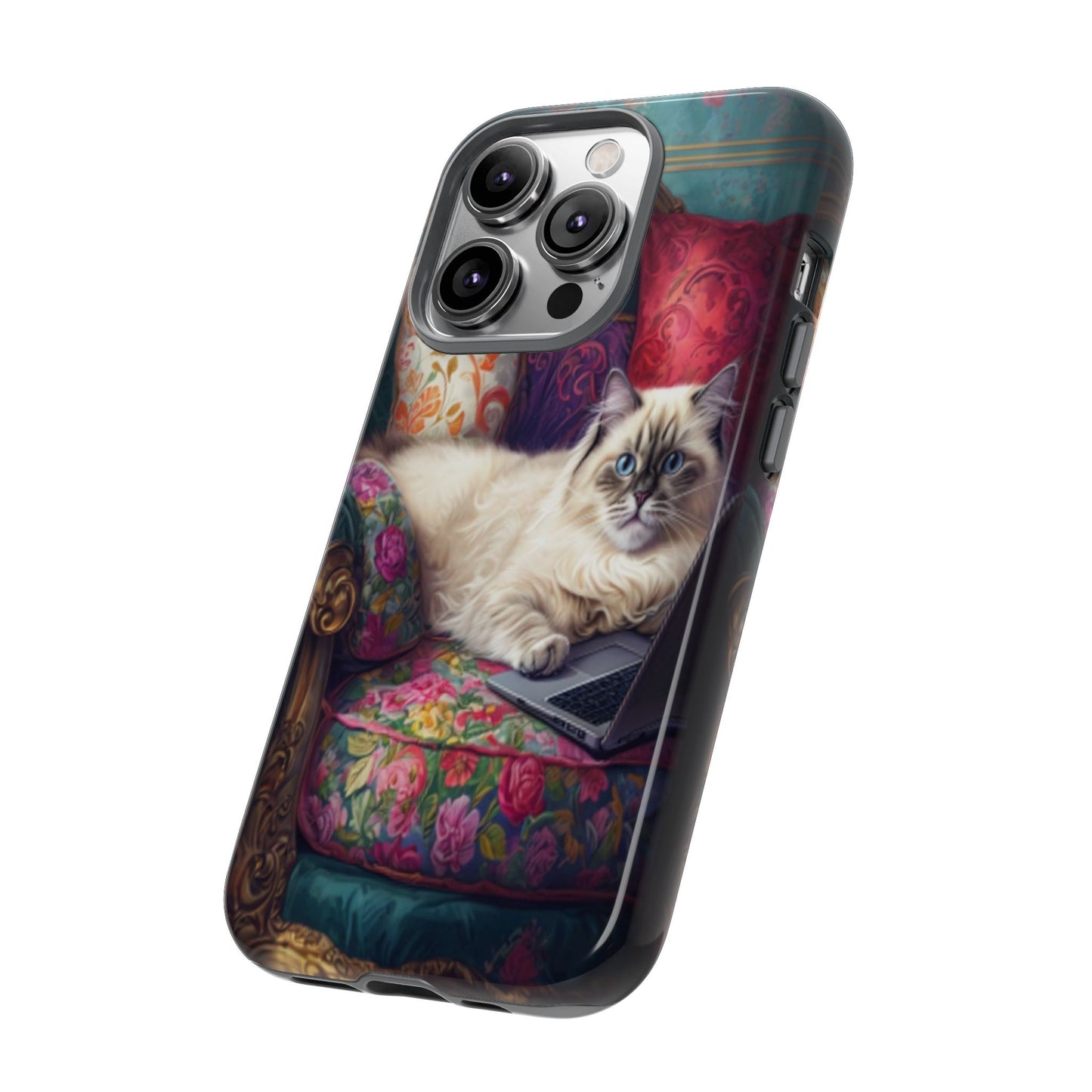 "Purr-sian Productivity" Mobile Phone Case