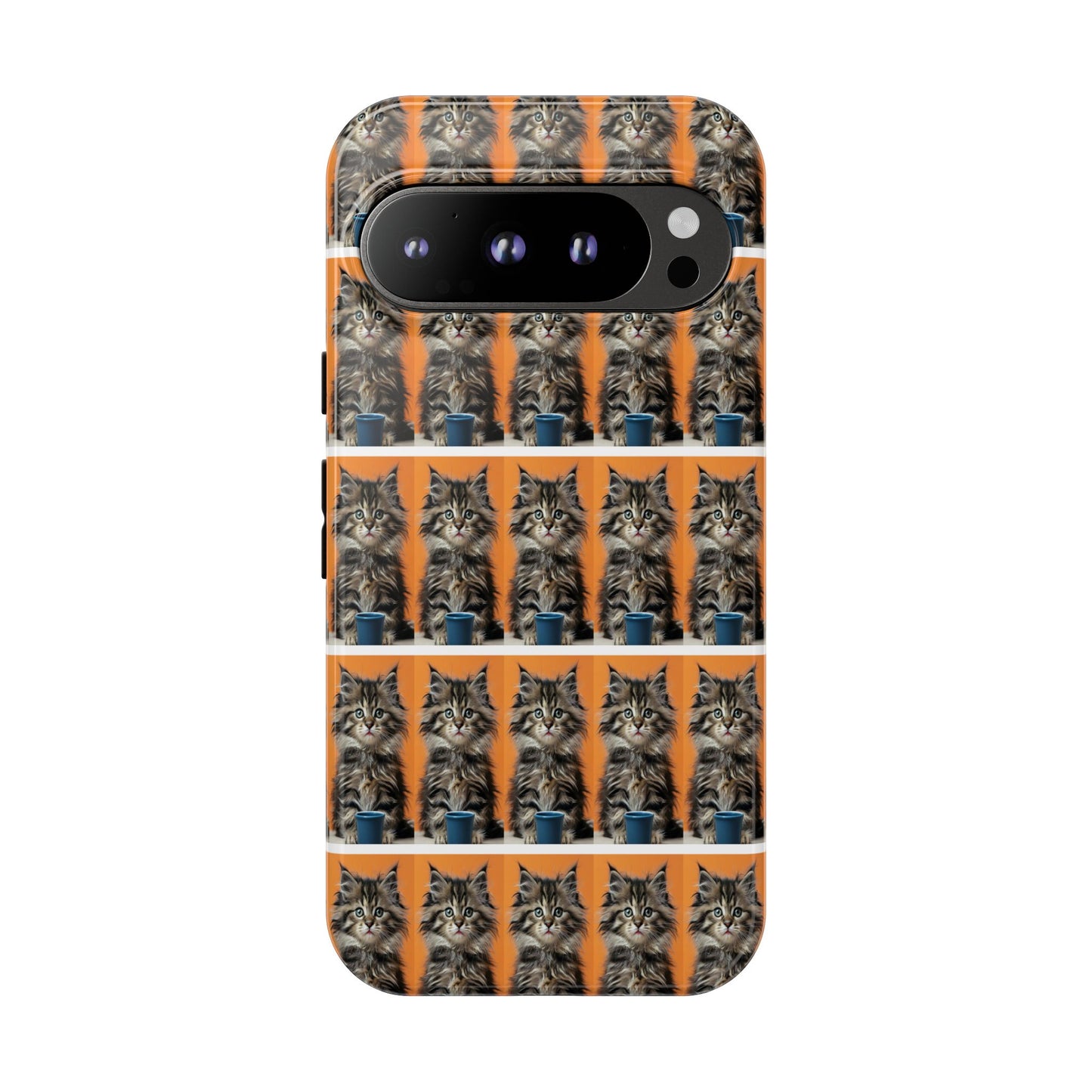 "Bad Hair, Good Coffee - we all need balance" Mobile Phone Case