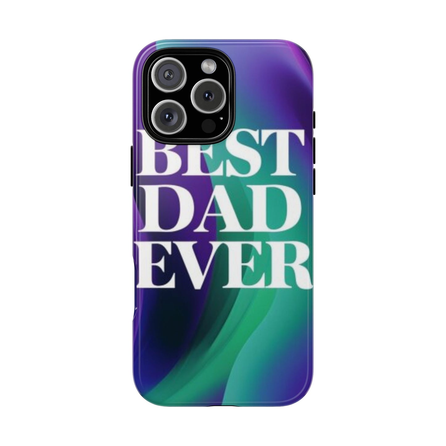 "Best Dad Ever" Mobile Phone Case (purple)