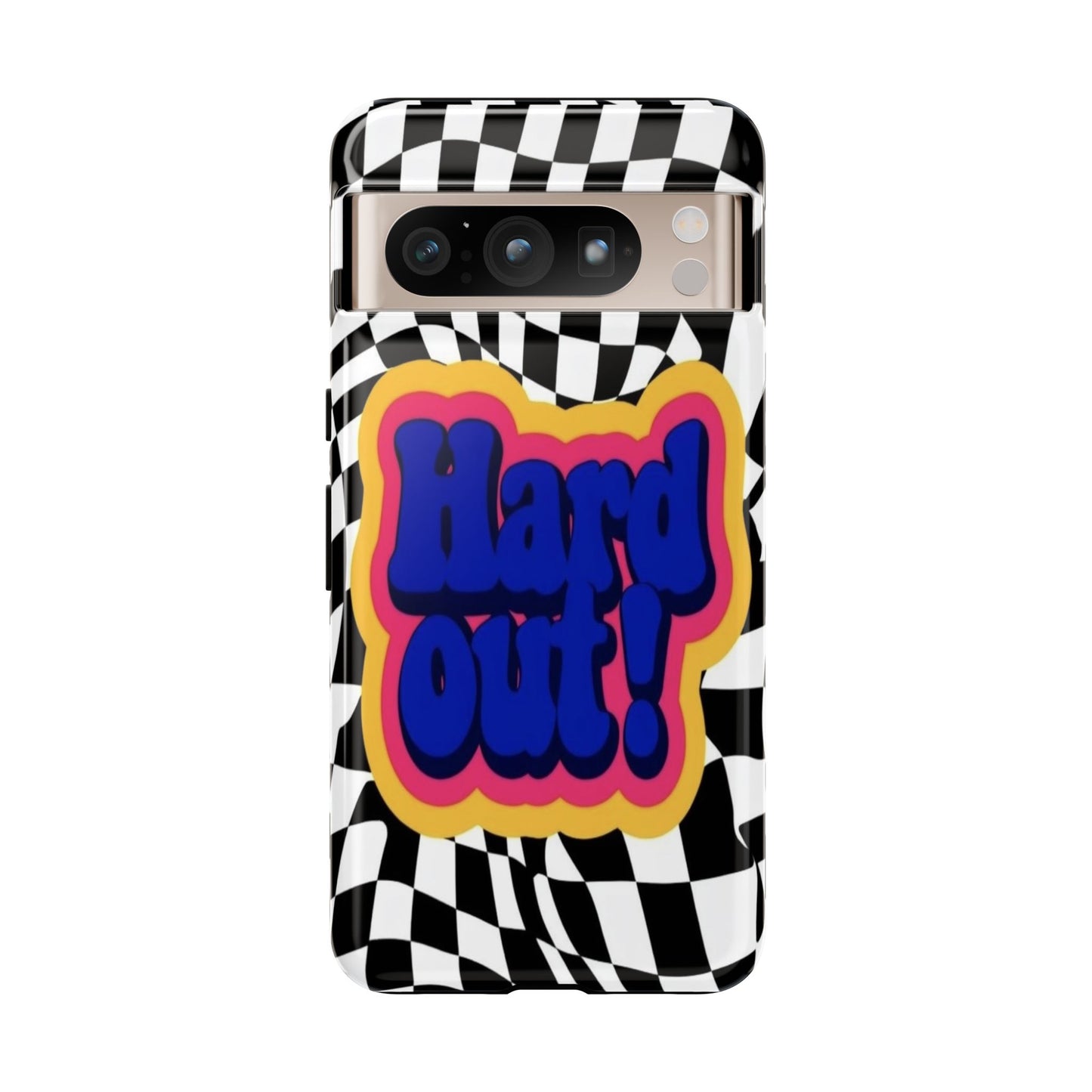 "Hard Out" Mobile Phone Case (blue)