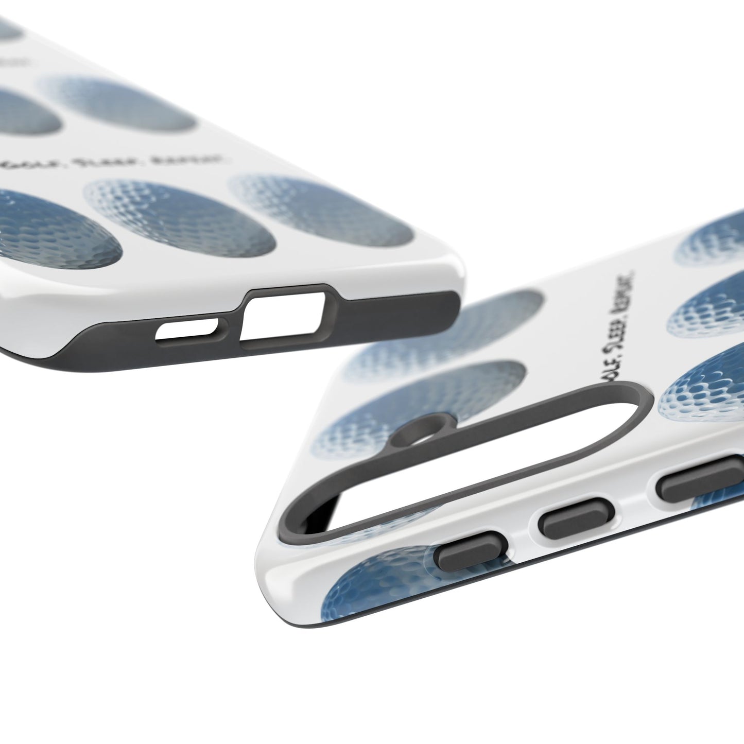 "Eat. Golf. Sleep. Repeat." Mobile Phone Case