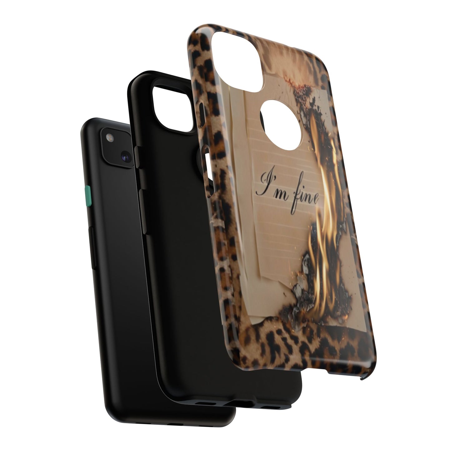 "I Am Fine" Mobile Phone Case