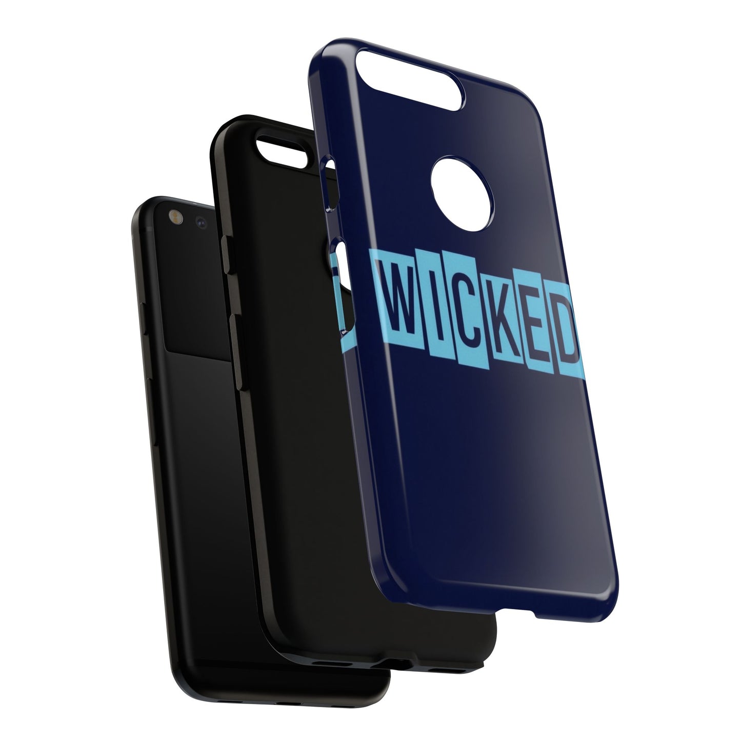 "Wicked" Mobile Phone Case (blue)