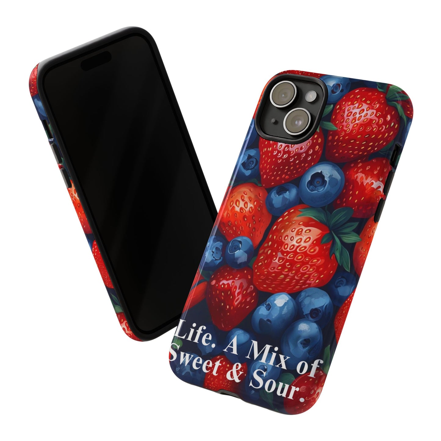 "Life. A Mix of Sweet and Sour" Mobile Phone Case