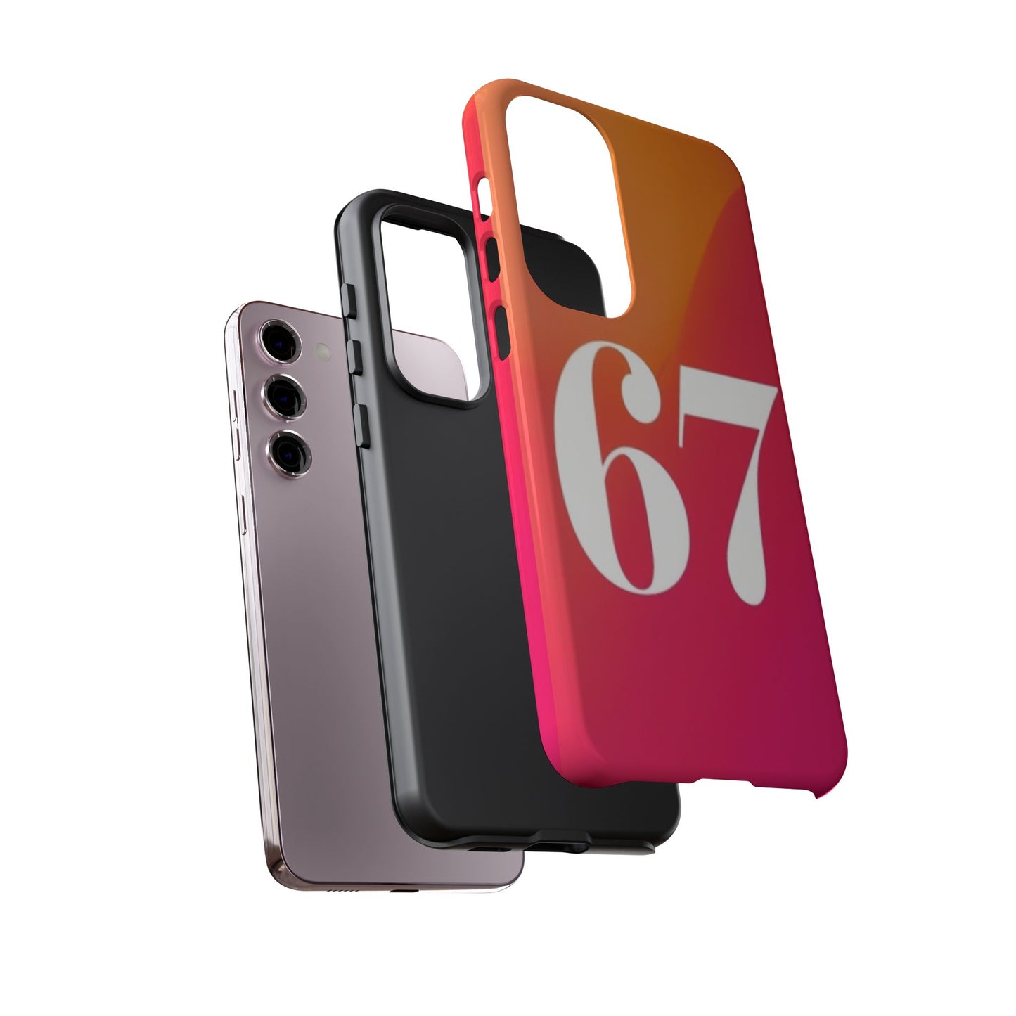 "67" Mobile Phone Case
