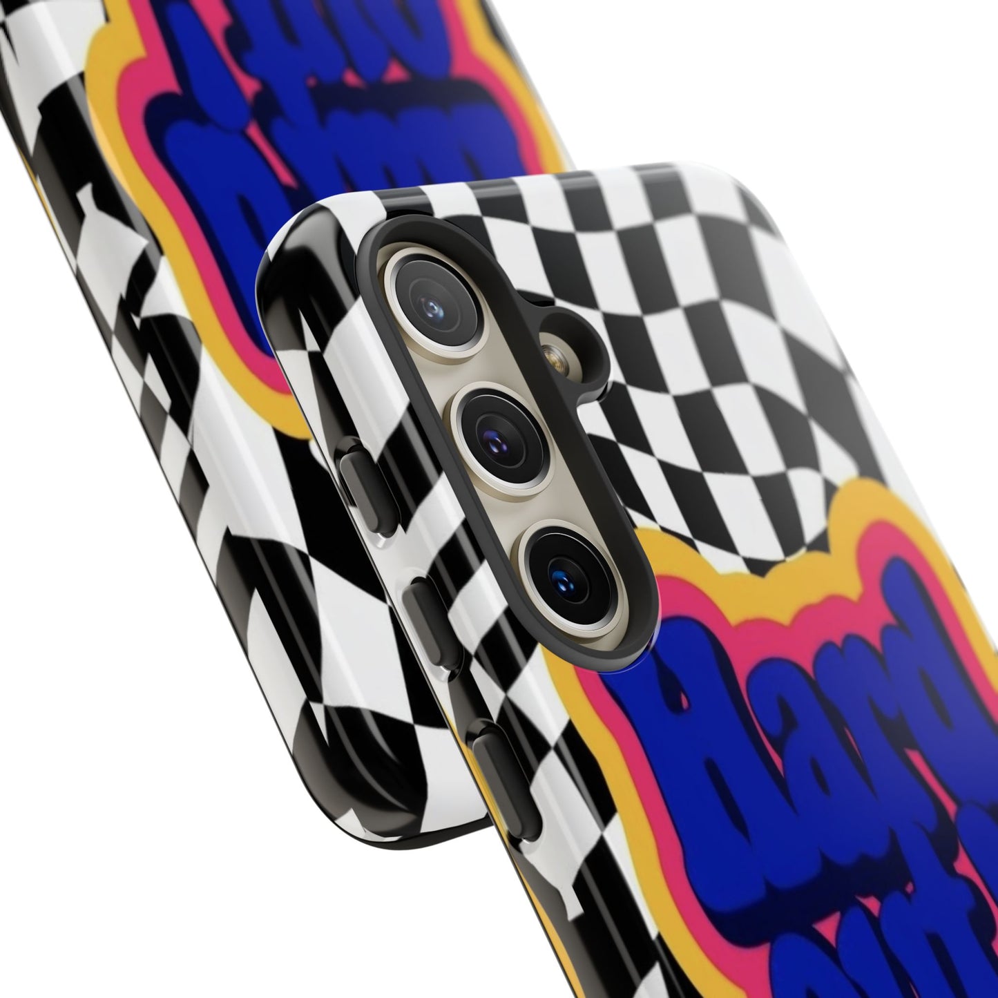 "Hard Out" Mobile Phone Case (blue)