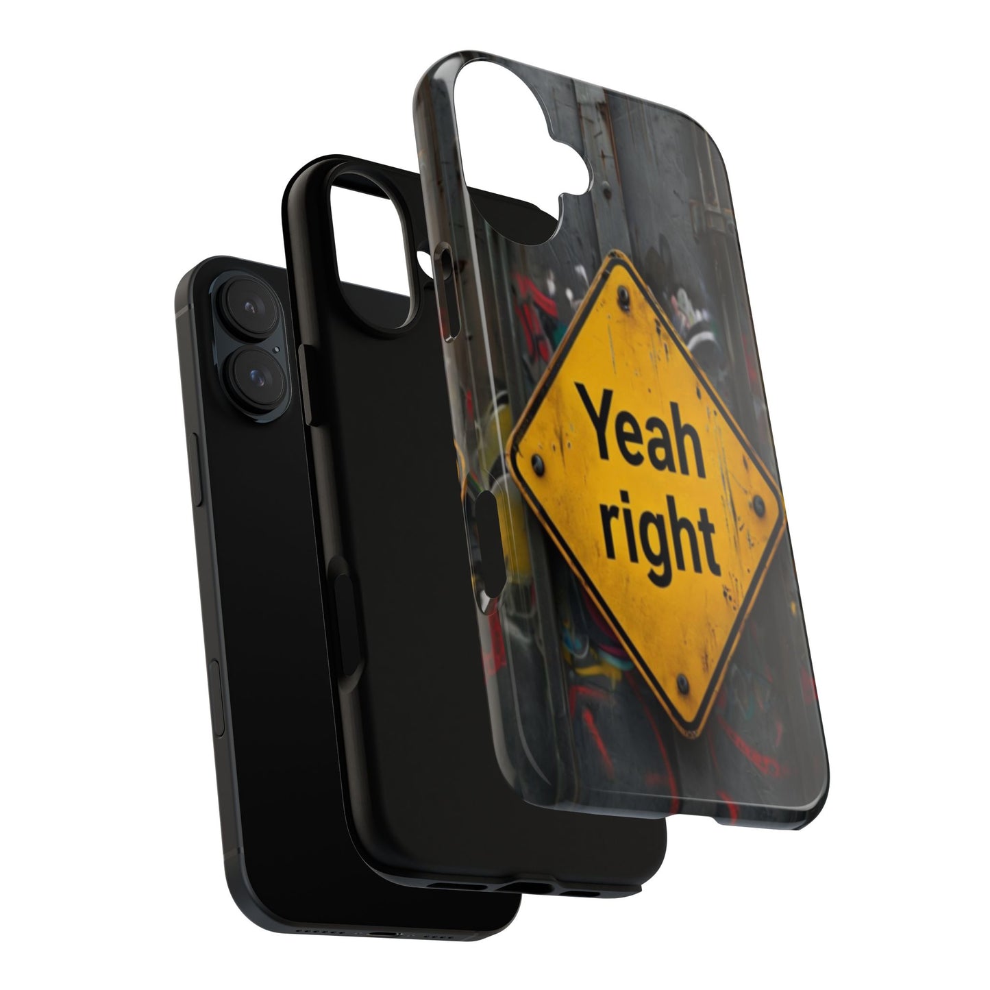 "Yeah, right" Mobile Phone Case