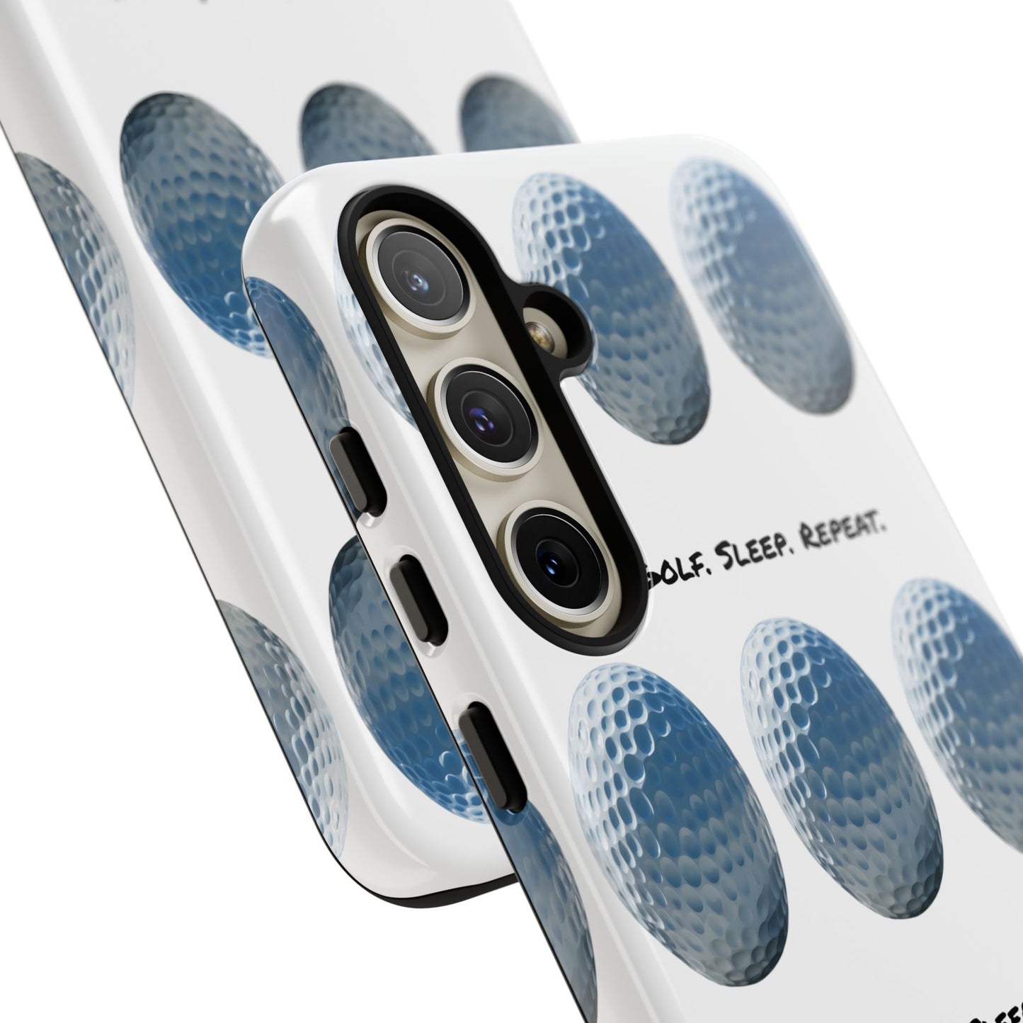 "Eat. Golf. Sleep. Repeat." Mobile Phone Case