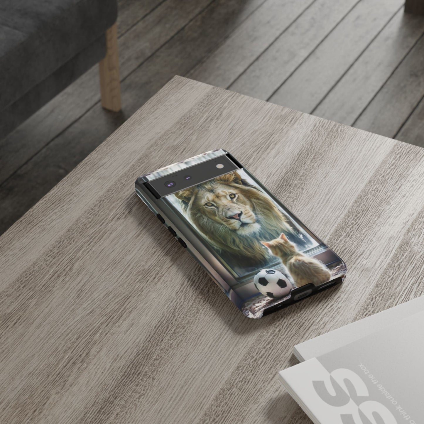 "The Lion Within" Mobile Phone Case (soccer)