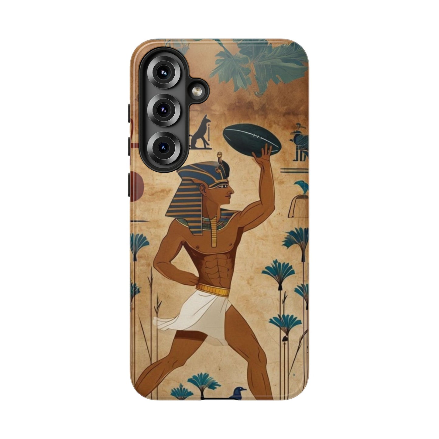 "Tutankhaman Takes the Pass" Mobile Phone Case