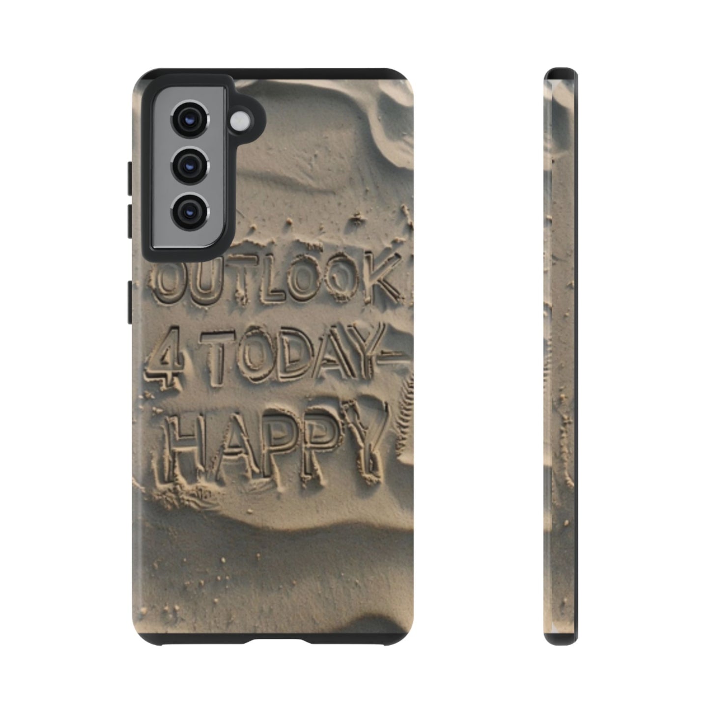 "Life is Short.  Be Happy" Mobile Phone Case