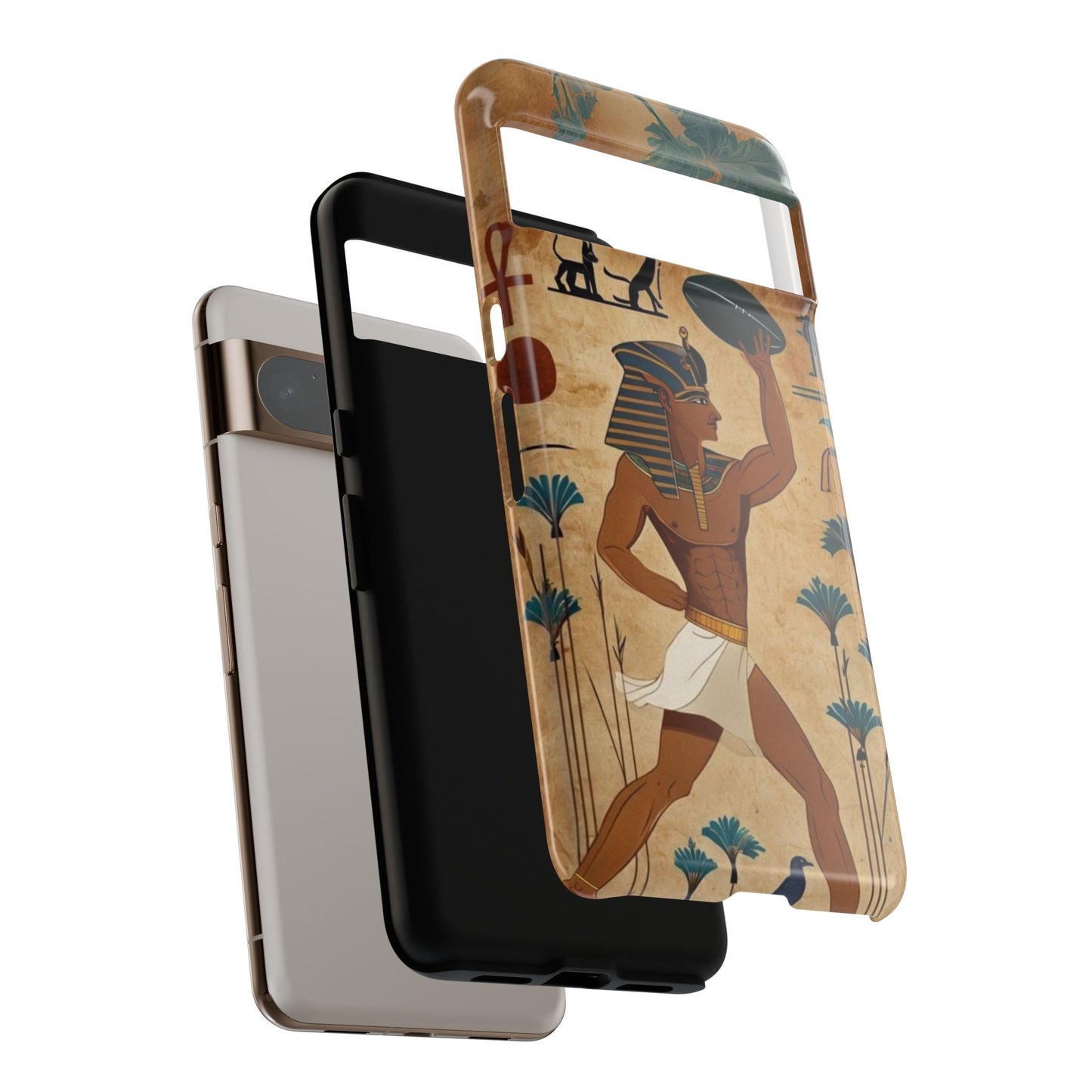 "Tutankhaman Takes the Pass" Mobile Phone Case