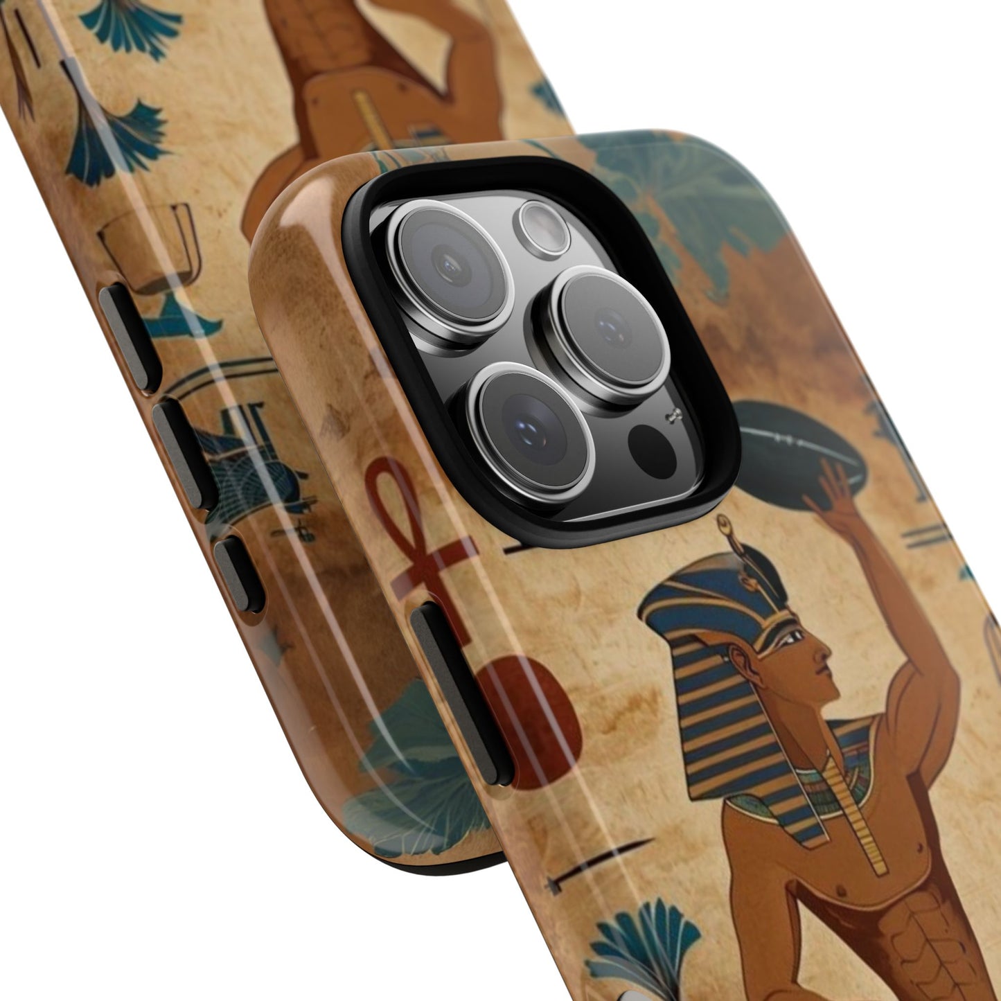 "Tutankhaman Takes the Pass" Mobile Phone Case