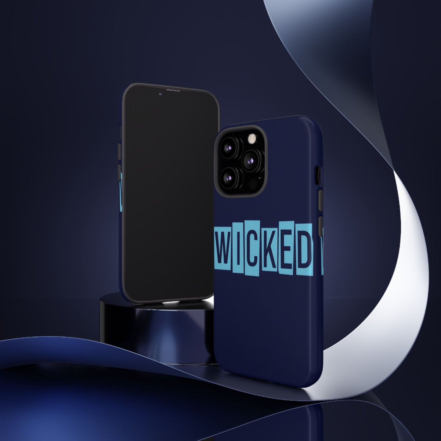 "Wicked" Mobile Phone Case (blue)