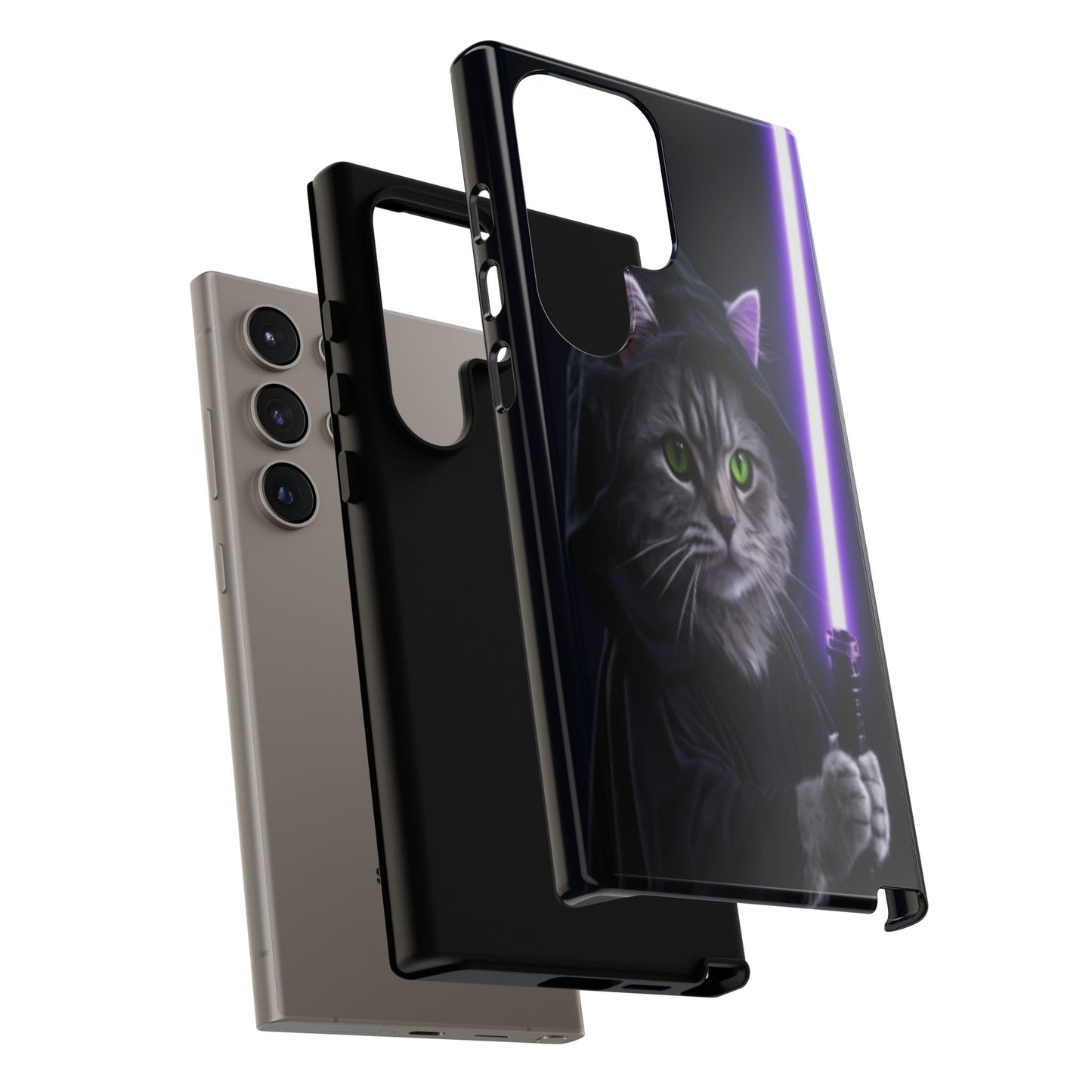 "Jedi Whisker" Mobile Phone Case (purple)