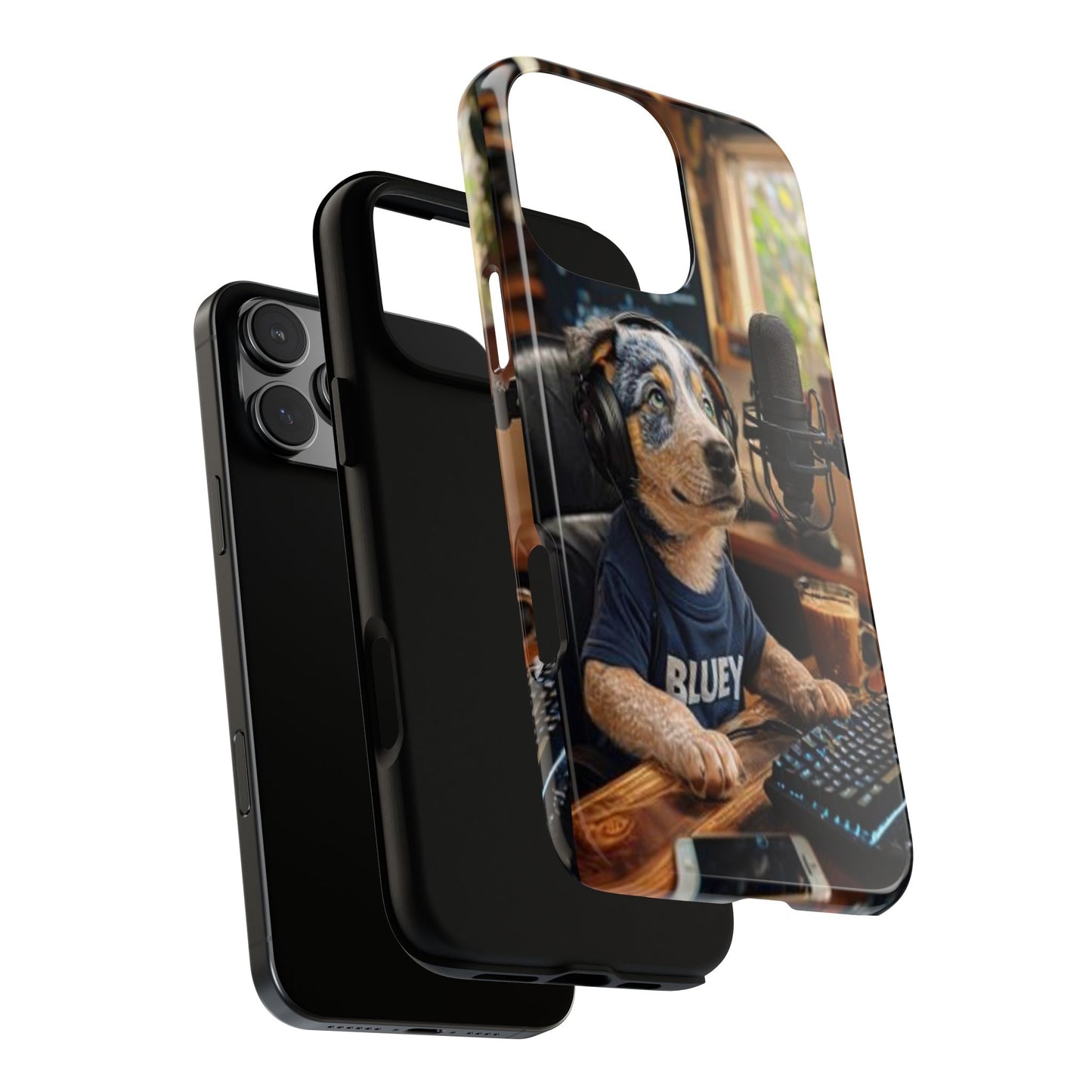 "Blue Heeler - a Tribute to Bluey" Mobile Phone Case
