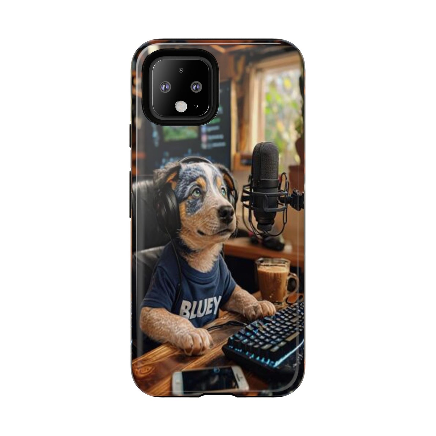 "Blue Heeler - a Tribute to Bluey" Mobile Phone Case