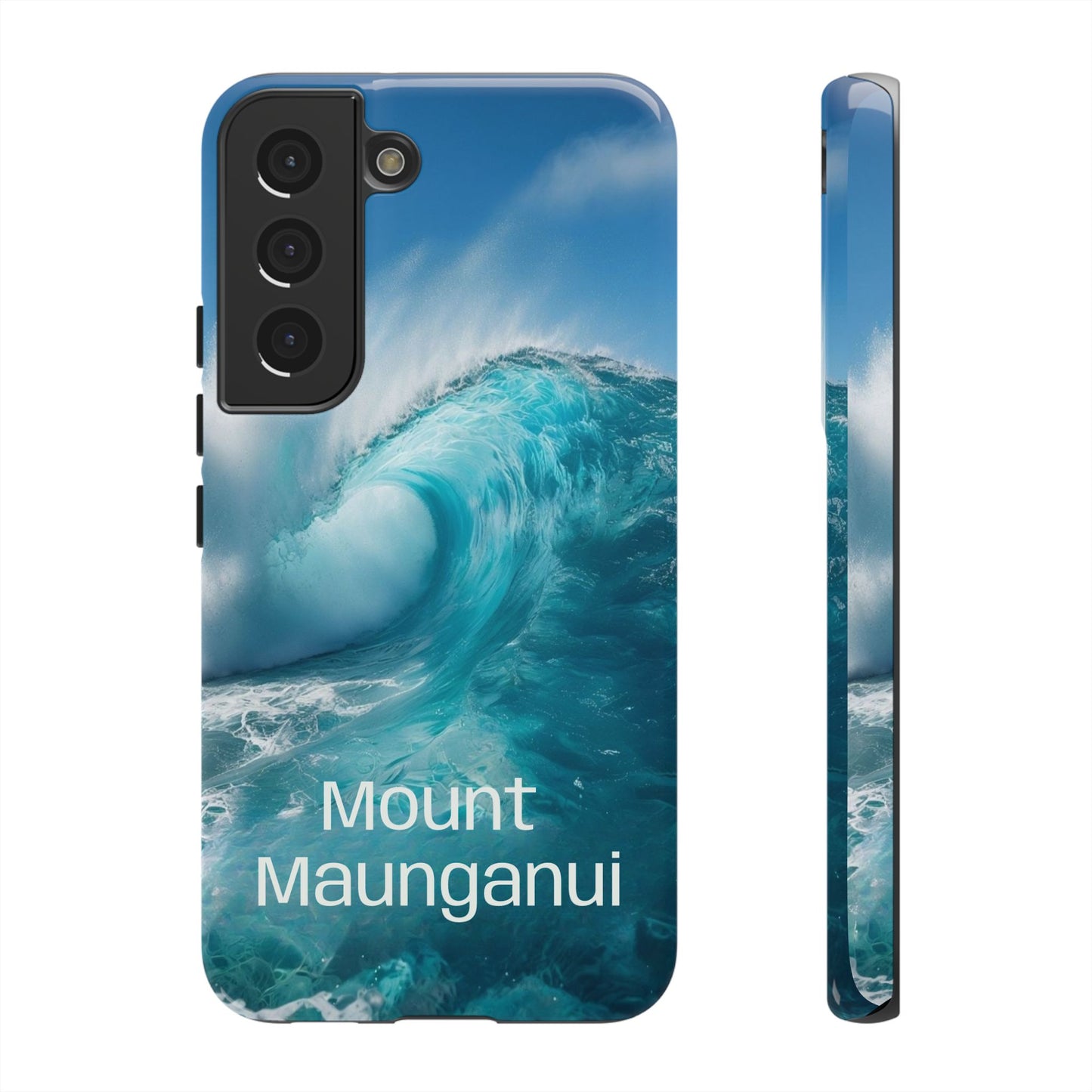 "Mount Maunganui" Mobile Phone Case (green)