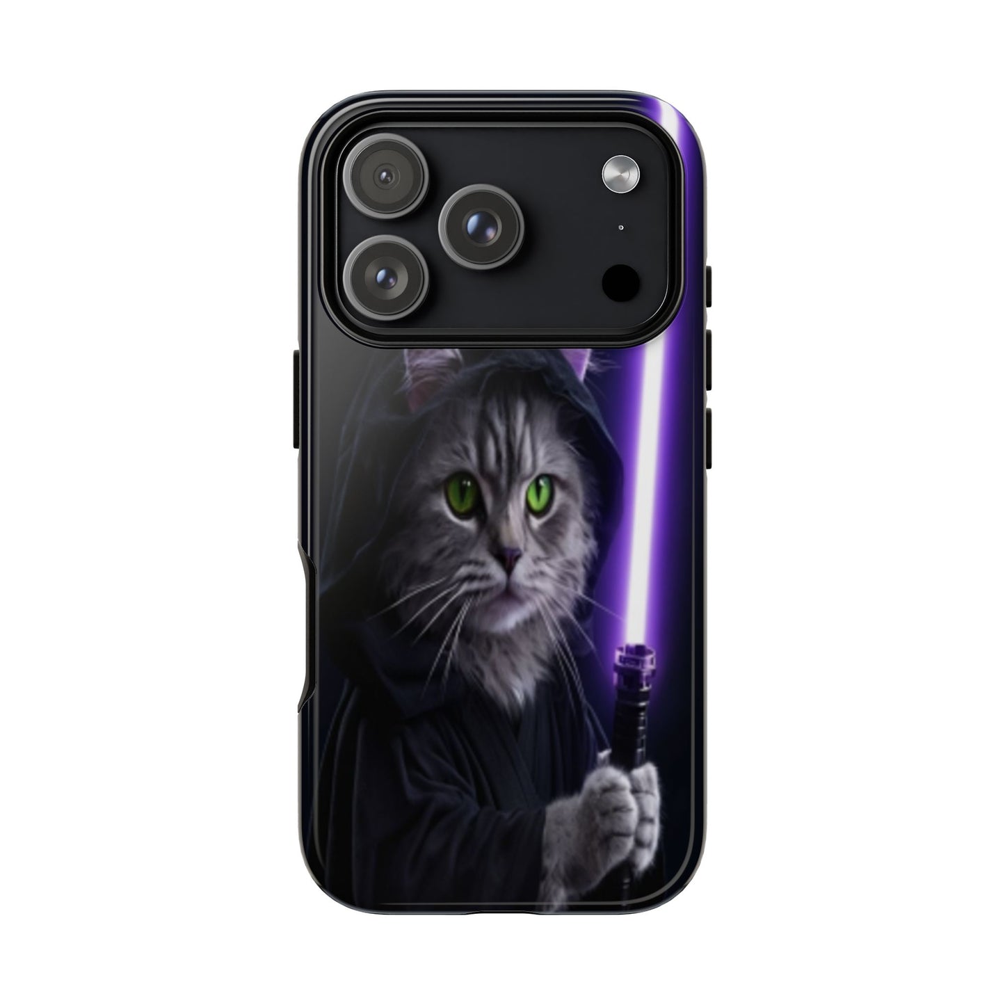 "Jedi Whisker" Mobile Phone Case (purple)