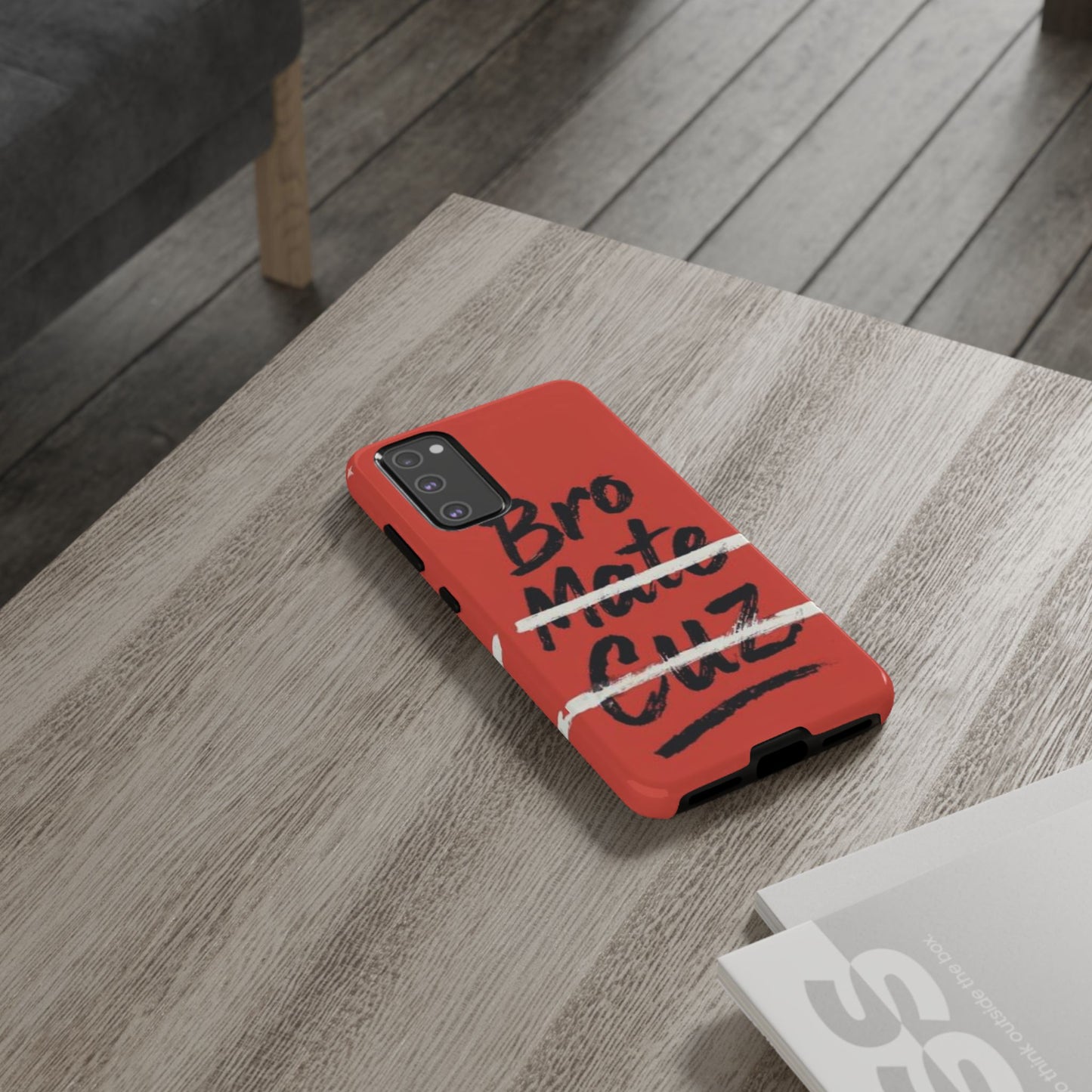 "Bro. Mate. Cuz." Mobile Phone Case