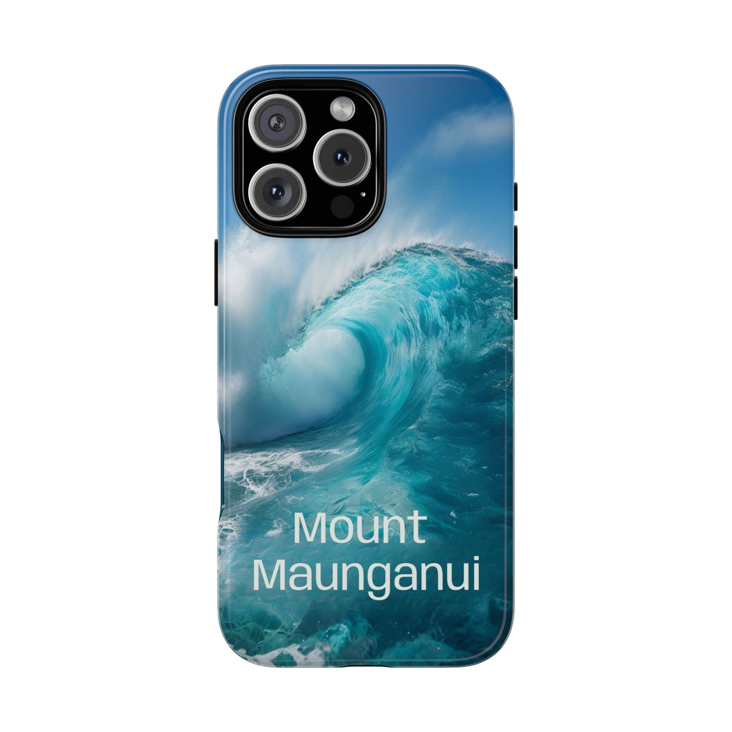 "Mount Maunganui" Mobile Phone Case (green)