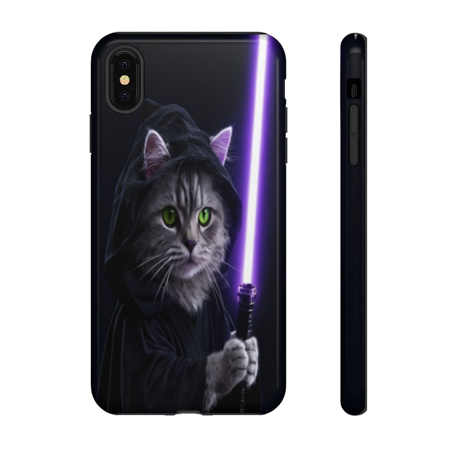 "Jedi Whisker" Mobile Phone Case (purple)