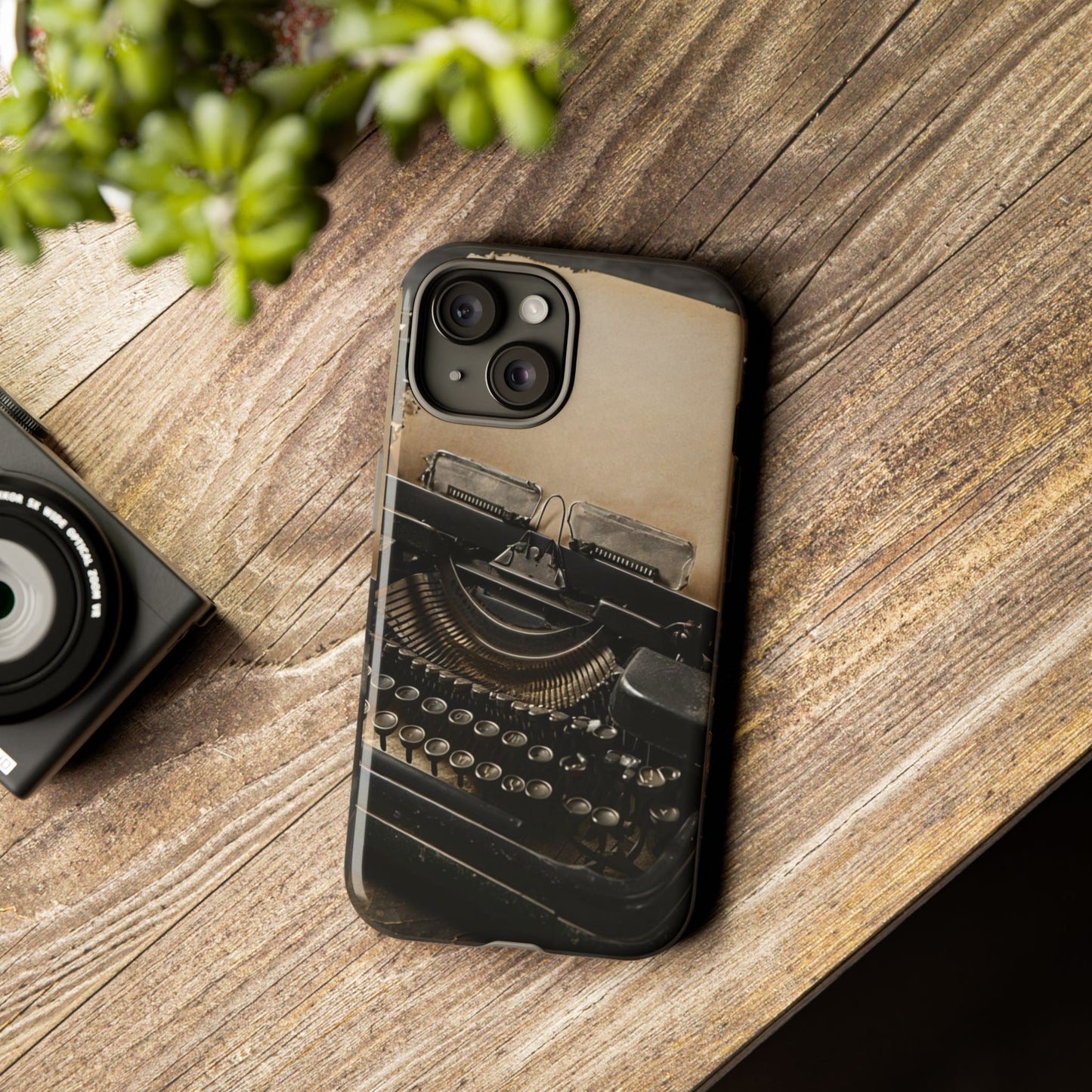 "Fade in. A Writer at the Cusp of Genius" Mobile Phone Case