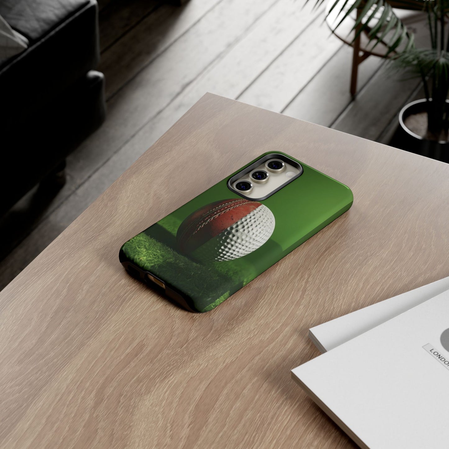 "Caught on the Fairway" Mobile Phone Case (green)