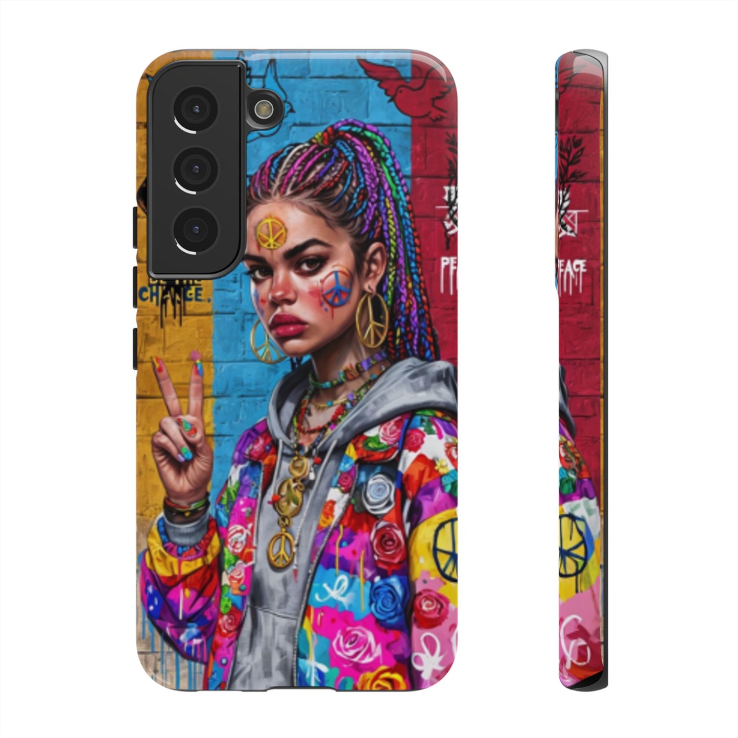 "Create Peace" Mobile Phone Case