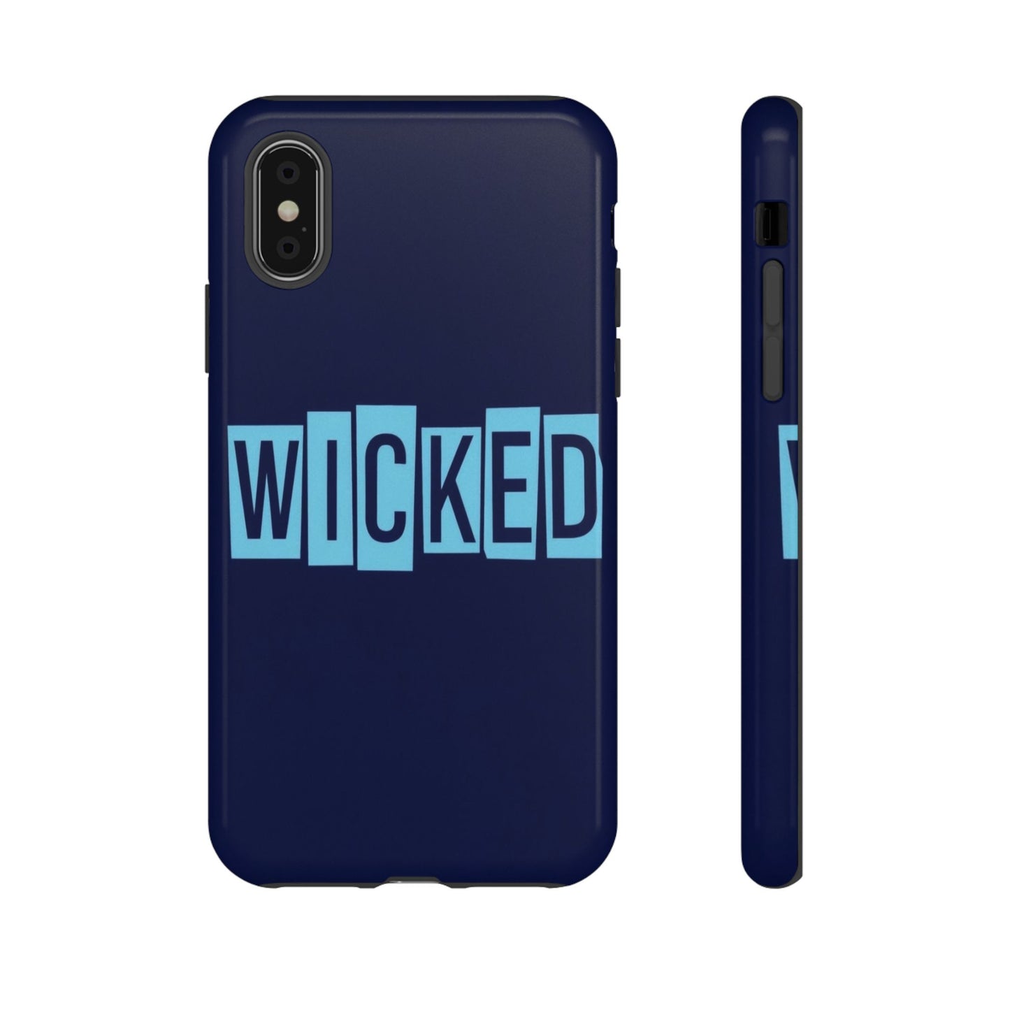 "Wicked" Mobile Phone Case (blue)