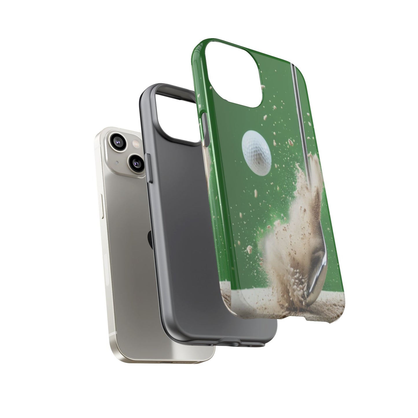 "Bunker Shot" Mobile Phone Case (light green)