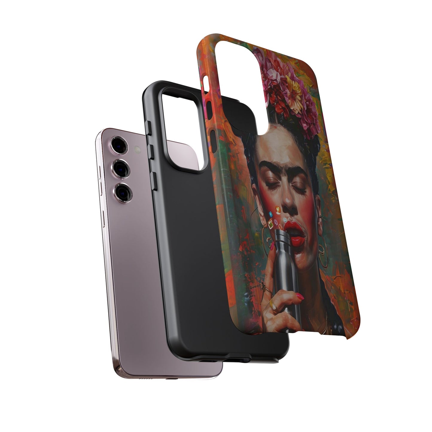 "Frida with a Flask" Mobile Phone Case