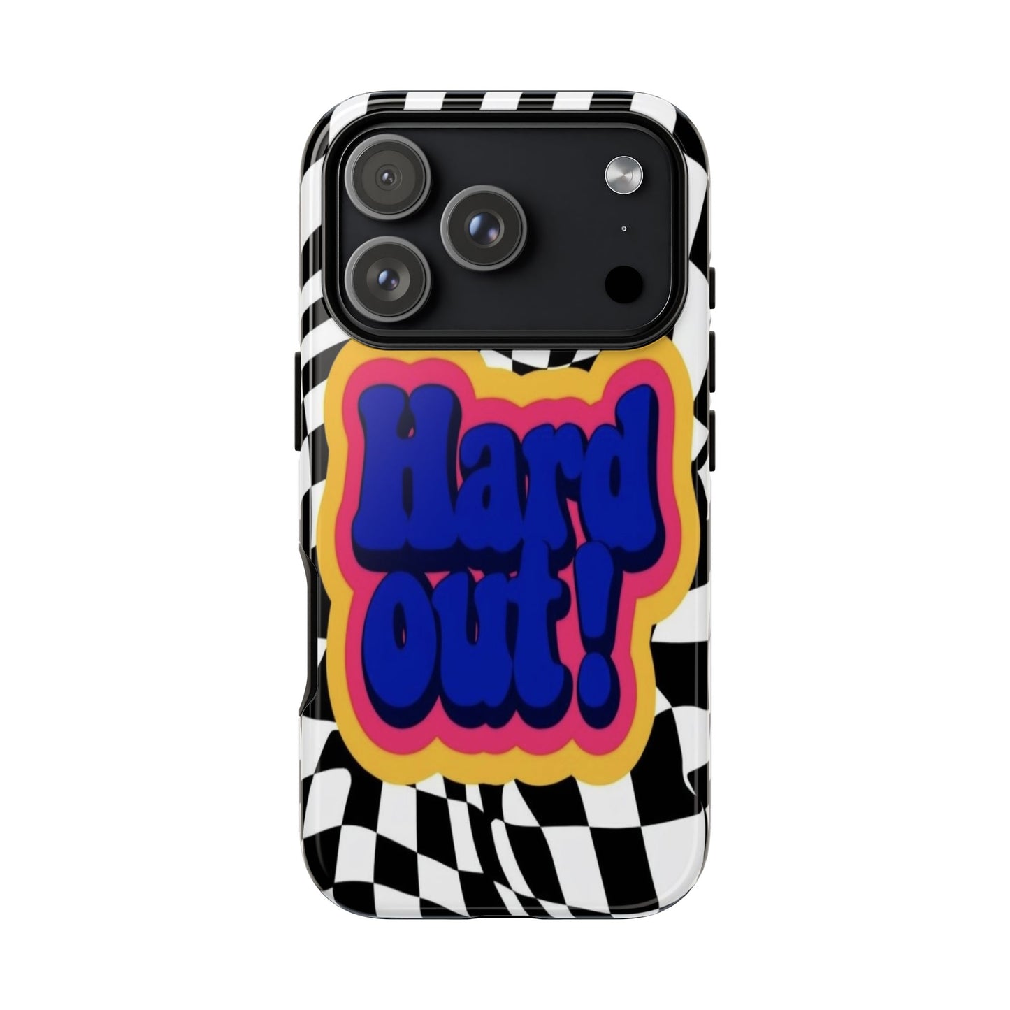 "Hard Out" Mobile Phone Case (blue)