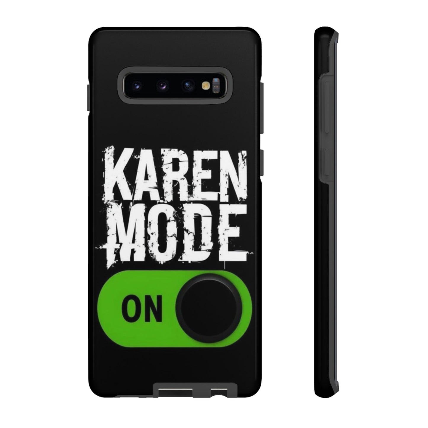 "Karen Mode On" Mobile Phone Case (green)